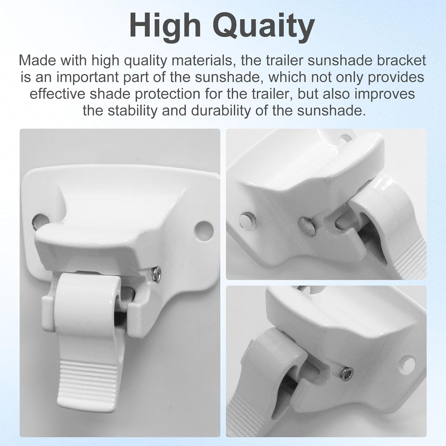 3314067.004B Wall Mount Bracket Bottom Bracket Assembly Fits for Dometic and Sunchaser Awning Parts RV Camper Trailer Replacement image number 6
