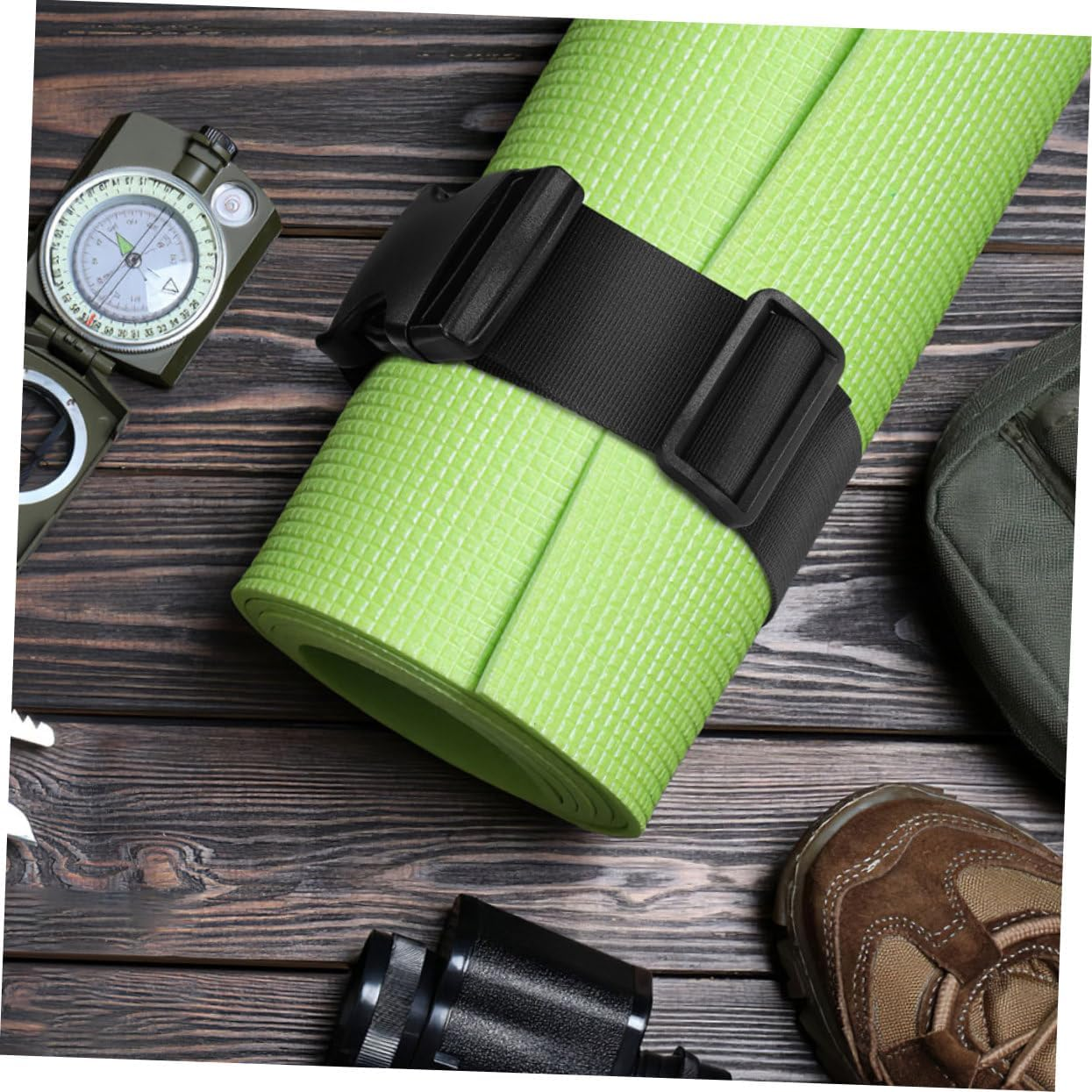 VERDANVERSE 2Pcs Luggage Straps Buckle Strap Sturdy and Adjustable for Backpack Suitcase Travel Camping image number 5