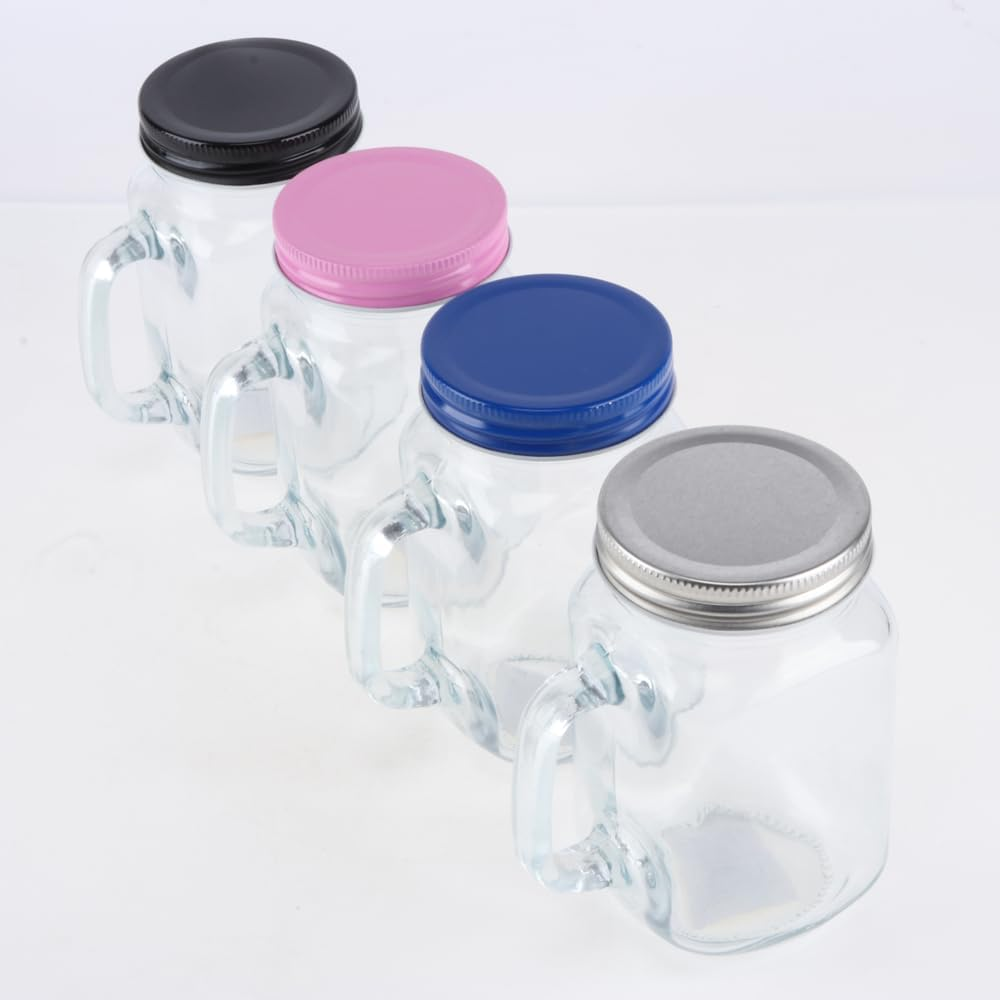 Homemaster Mason Jar with Lid, 450 Ml Capacity image number 2