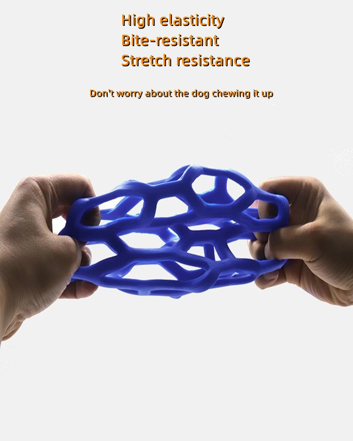 Interactive Dog Puzzle Toys,(Upgraded Version) Portable Pet Snuffle Ball Toy,Encourage Natural Foraging Skills,Slow Feeder Training (Ocean Blue) image number 1