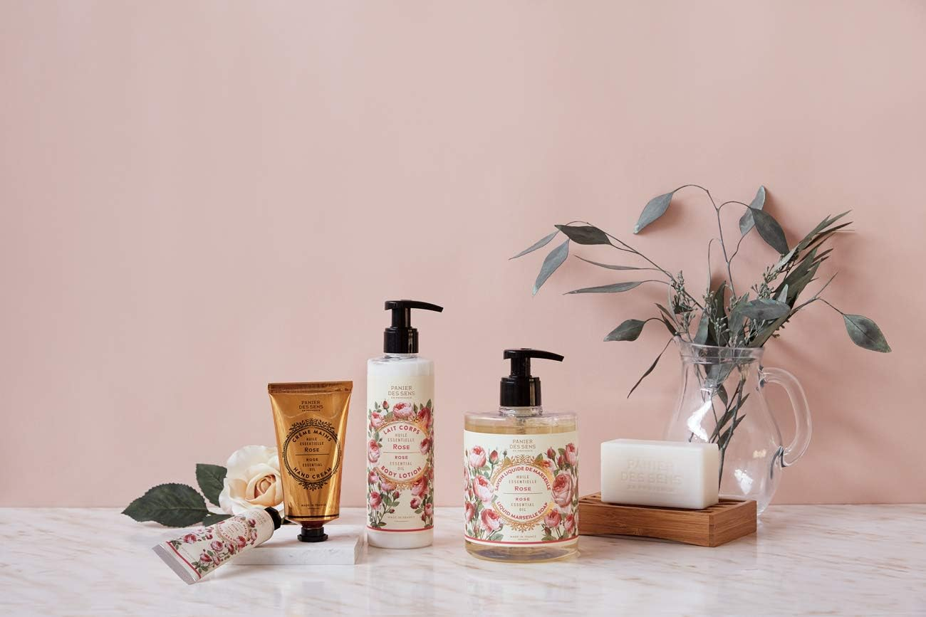 Panierdessens Panierdessens Essentials CA Body Milk Rose Body Cream, Diameter 2.0 X Height 7.3 Inches (50 X 185 Mm)