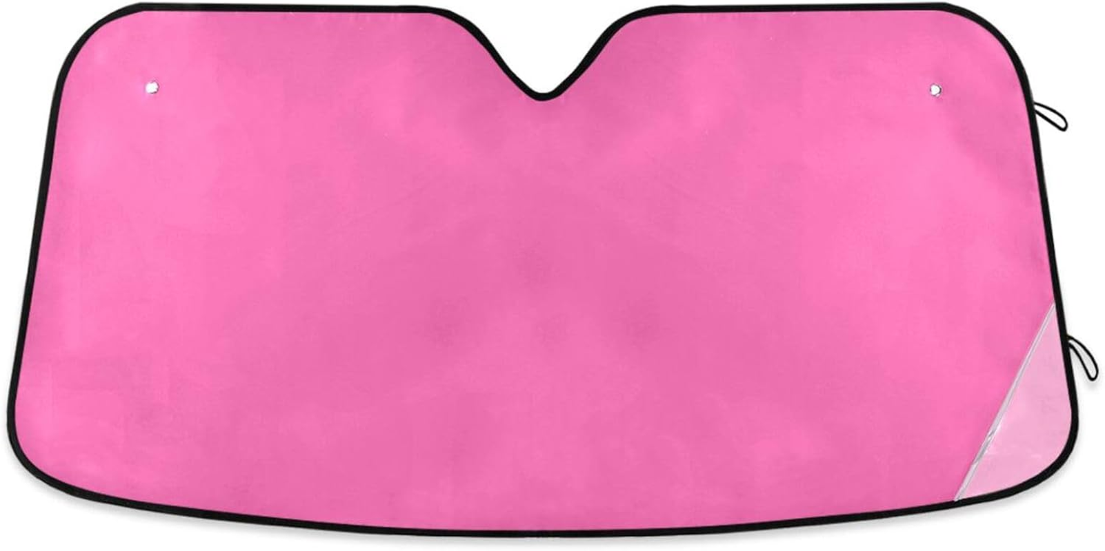 Windshield Sun Shade Hot Pink, Foldable Heatshield Sunshade, Front Window Cover - 57&times;31.5 Inches image number 4