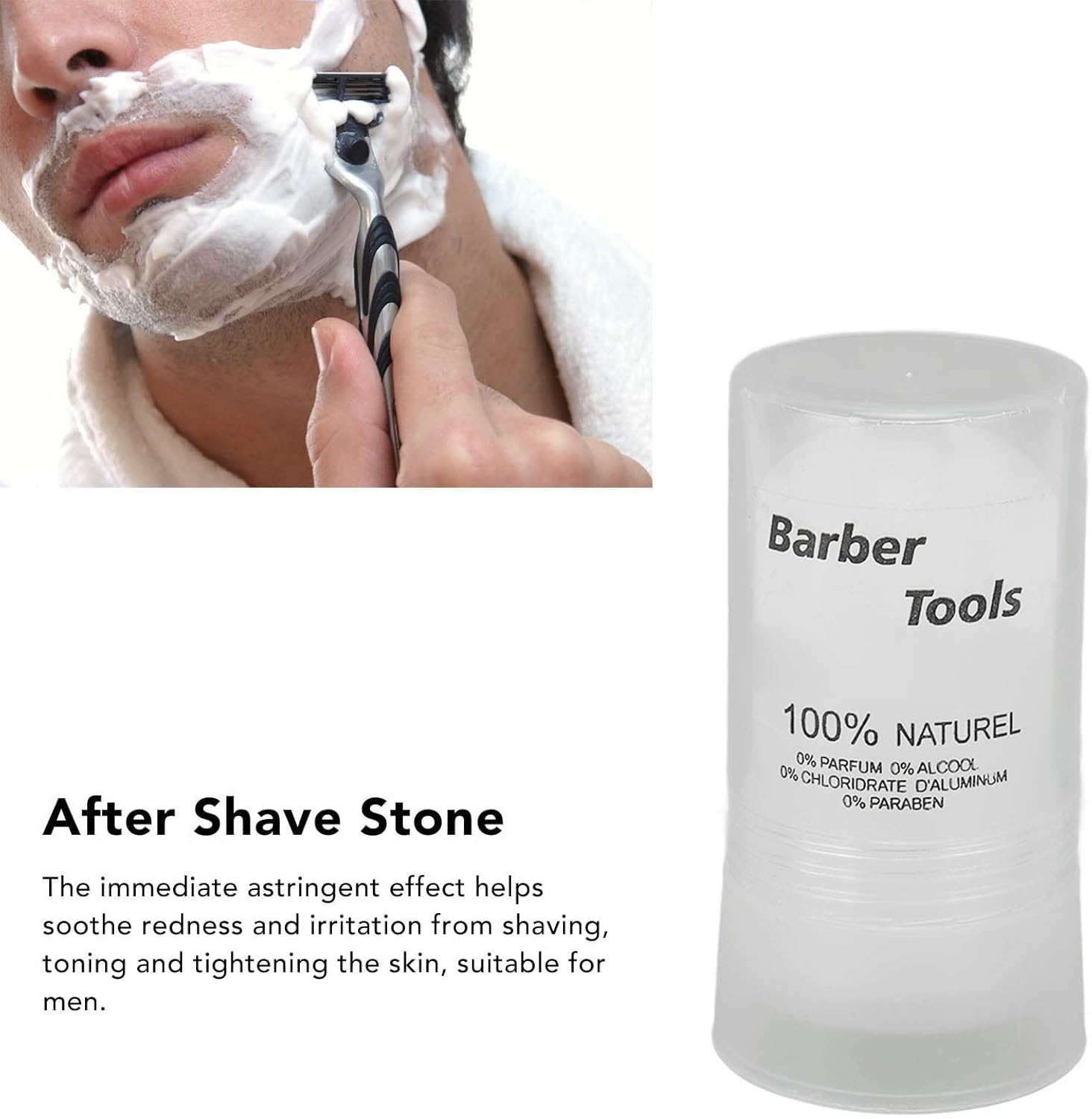 Cryfokt Alum Stone Redness Relieving Post Shave Stick for Men 3.5Oz Wonderful Birthday image number 1