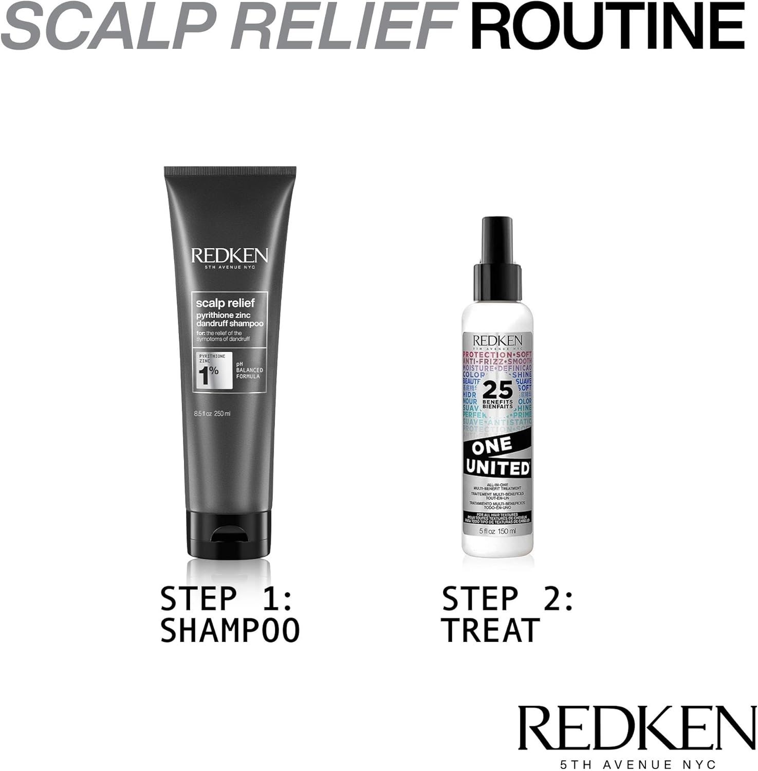 Redken Scalp Relief Dandruff Shampoo (250Ml) image number 2