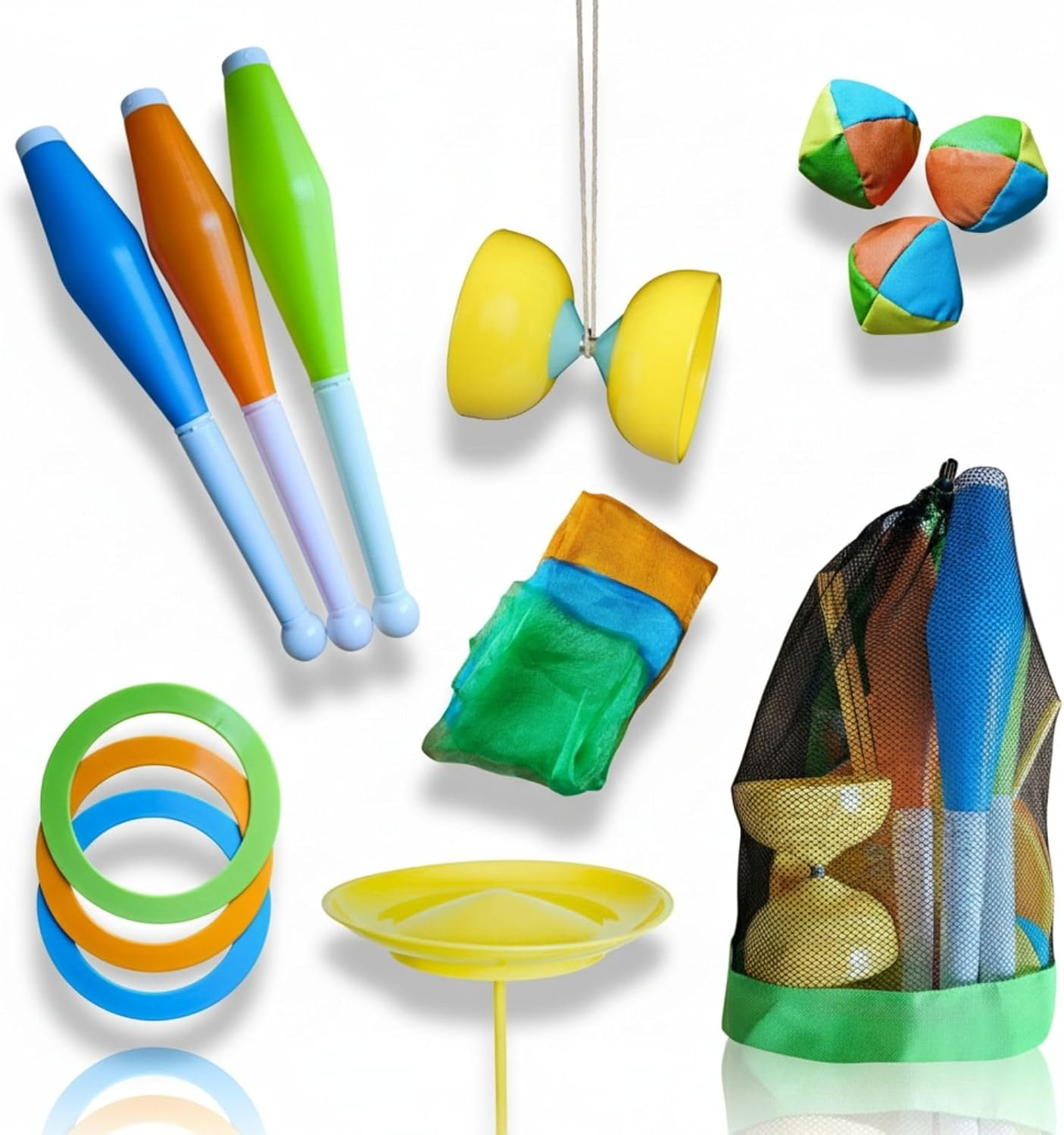 Alldoro 60130 Juggling Set, Multi-Colour image number 1