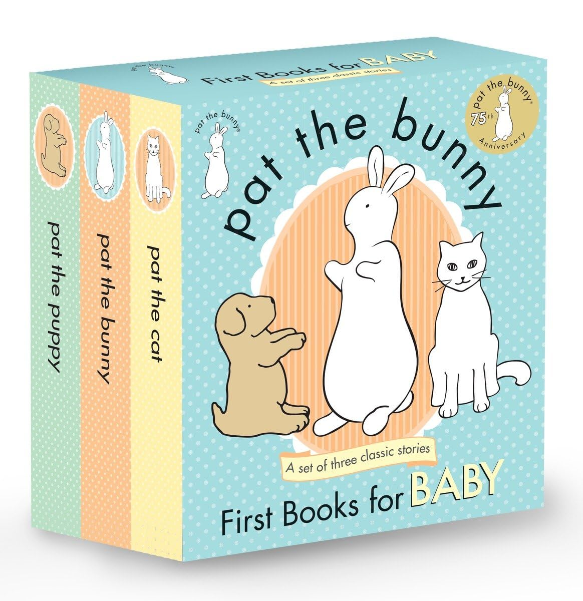 Pat the Bunny Boxed Set for Baby: Pat the Bunny; Pat the Puppy; Pat the Cat