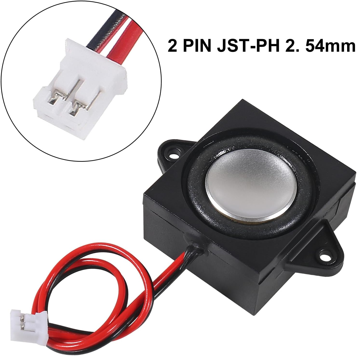 4Pcs 3W 4 Ohm Mini Loudspeakers 3 Watt JST-PH2.0 Interface Micro Speaker for Arduino, Small Electronic Projects, Advertising Machines, LCD TV Monitors image number 3
