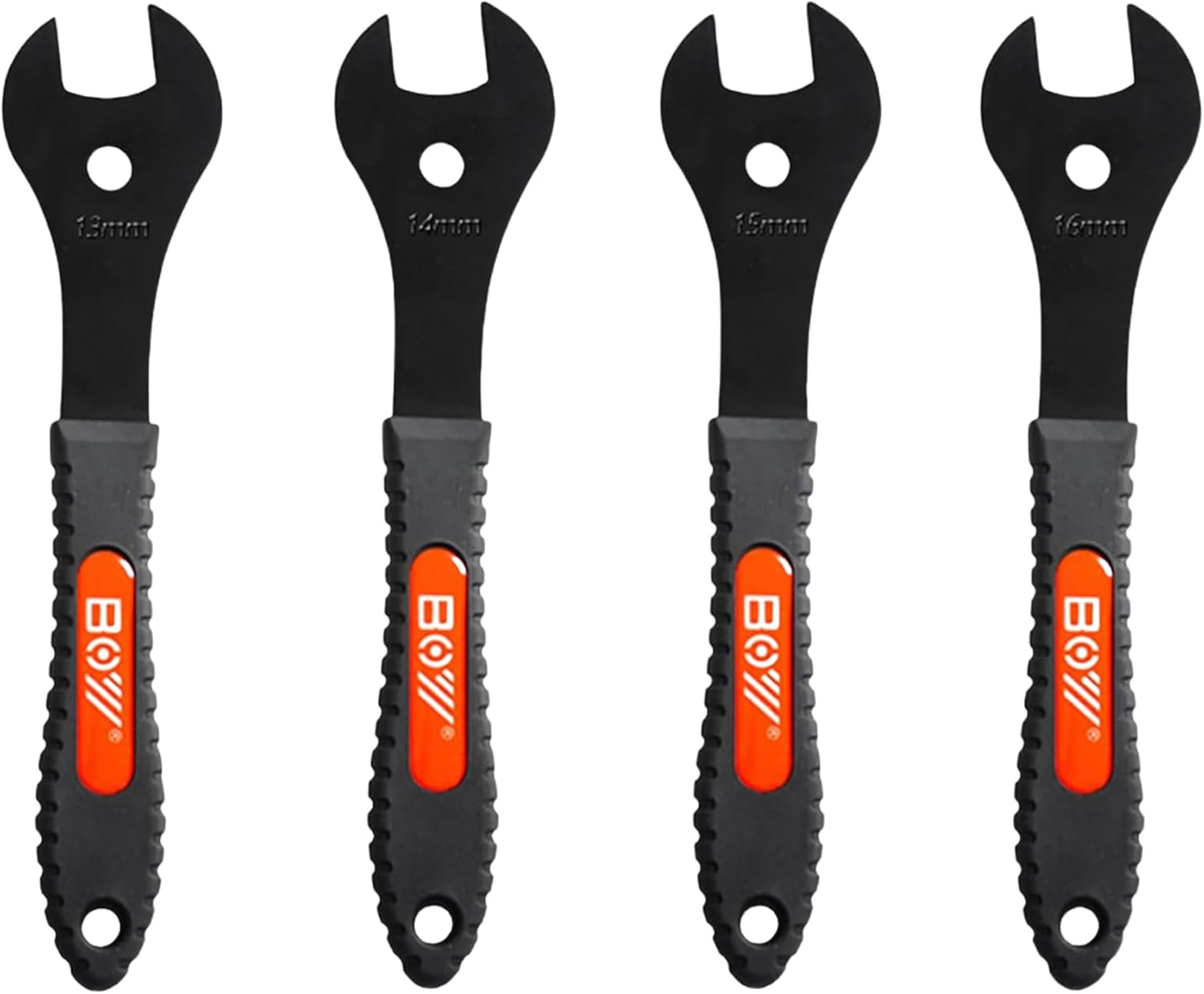 Phidinova Bicycle Pedal Cone Wrench, TPU Material, 7 X 7 X 2.2 Cm (2PCS Wrench 13-14-15-16Mm) - Boy17-18-19Mm image number 3