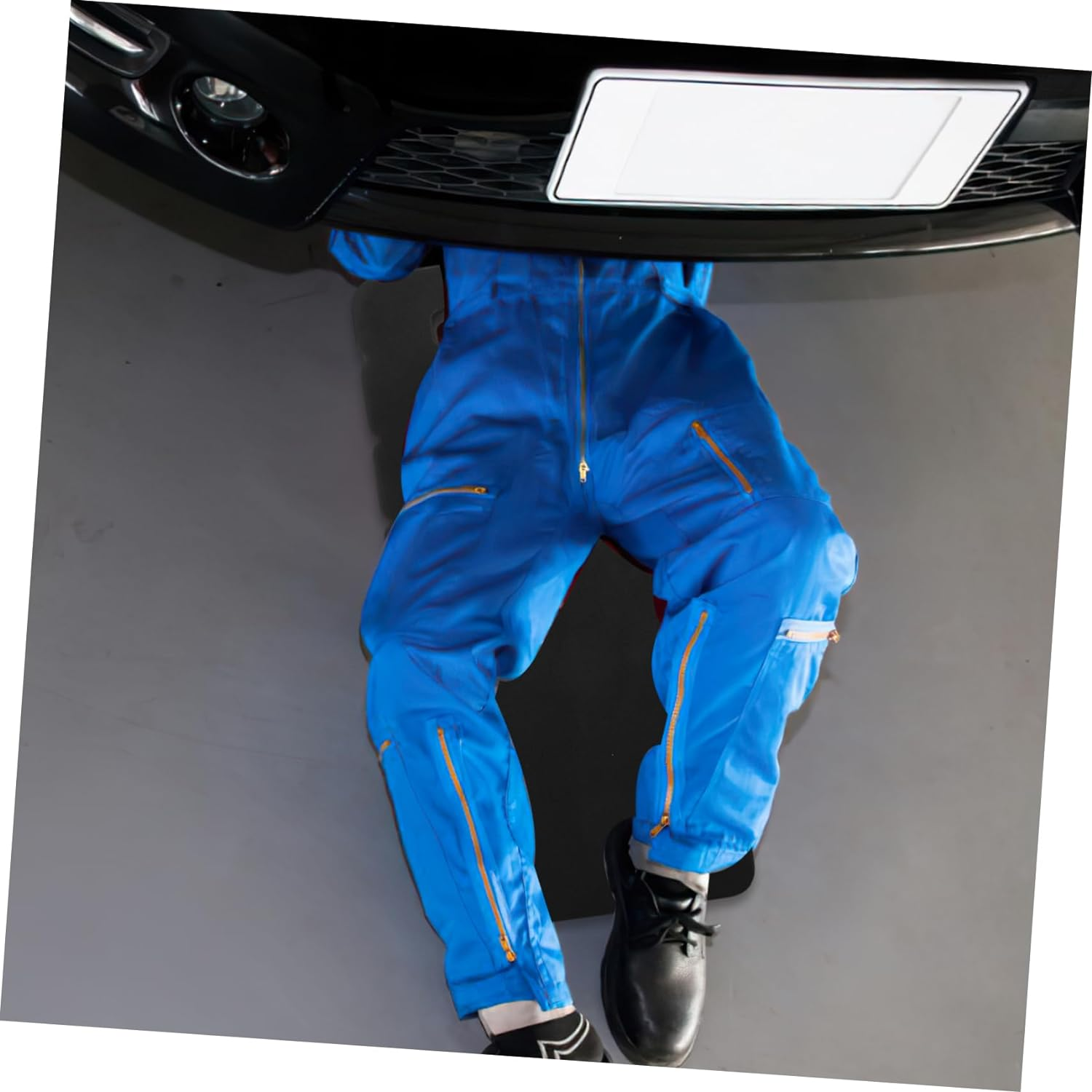 Multifunctional Knee Pad Cushion Portable Kneeler Mat for Gardening Plumbing Painting More Lightweight Design for Comfortable Kneeling Home Outdoor Tasks - Blue image number 6