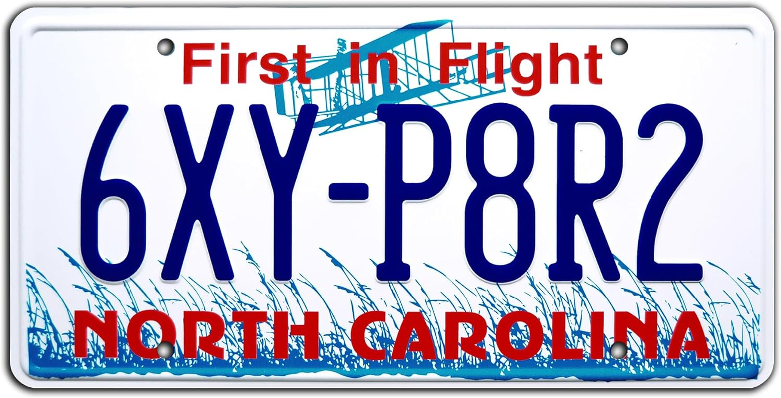 Outer Banks | 6XY-P8R2 | Metal Stamped License Plate image number 4
