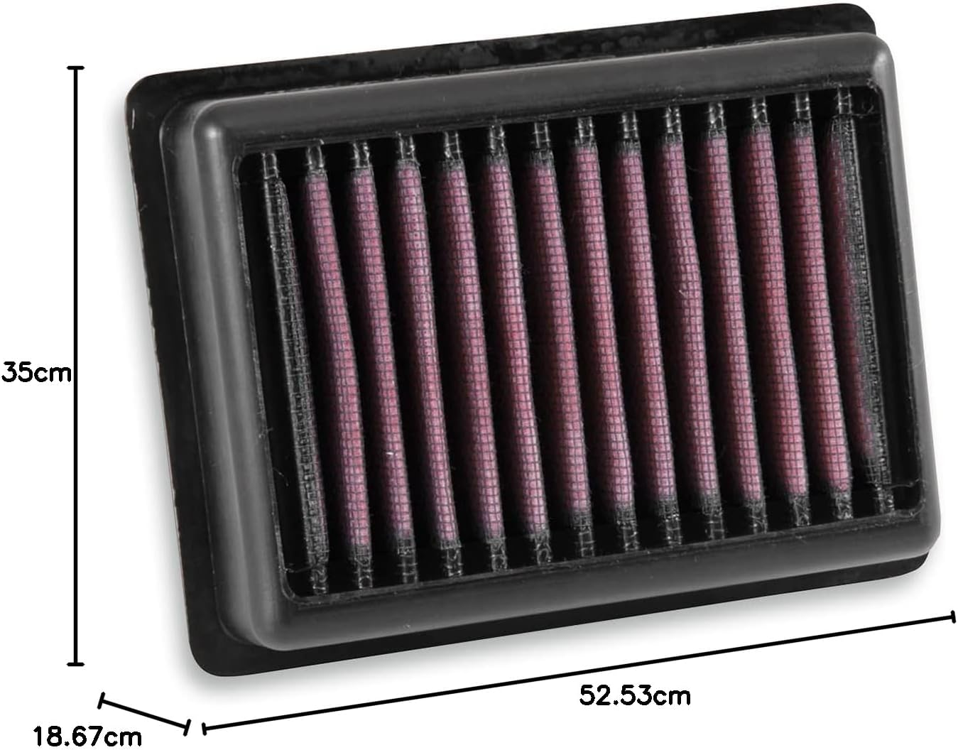 K&N TB-9016 Panel Air Filter for 2021 Triumph Bonneville T100 900 image number 6