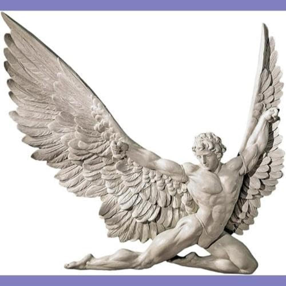 Design Toscano NG33636 Icarus Wall Sculpture [Kitchen], 11 Inch image number 1