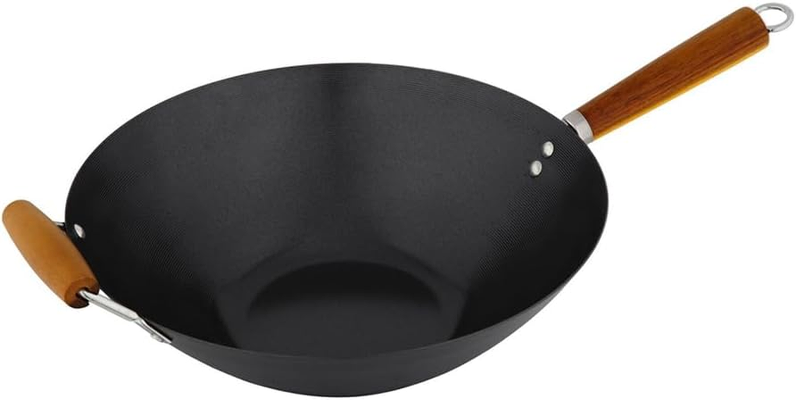 Non-Stick Sitr-Fry Wok Acacia Hdle- 35Cm image number 2