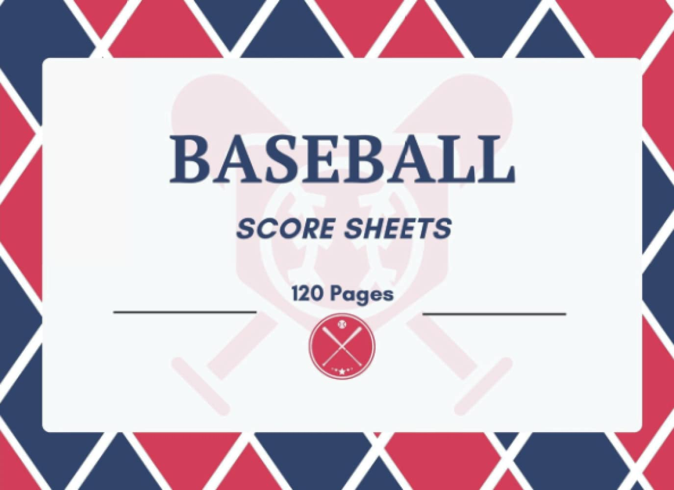Baseball Score Sheets: Pocket Size Scorebook to Record Game Play with Diamond | Easy Stats and Score Keeping for Matches, Competitions and Coaches | See Both Teams at Once