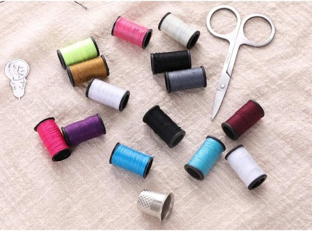 LORJE Sewing Kit, Sewing Supplies for Home Travel and Emergency, Portable Sewing Kit, Seam Ripper Needle Thimble (64 Pcs Sewing Tools) image number 2