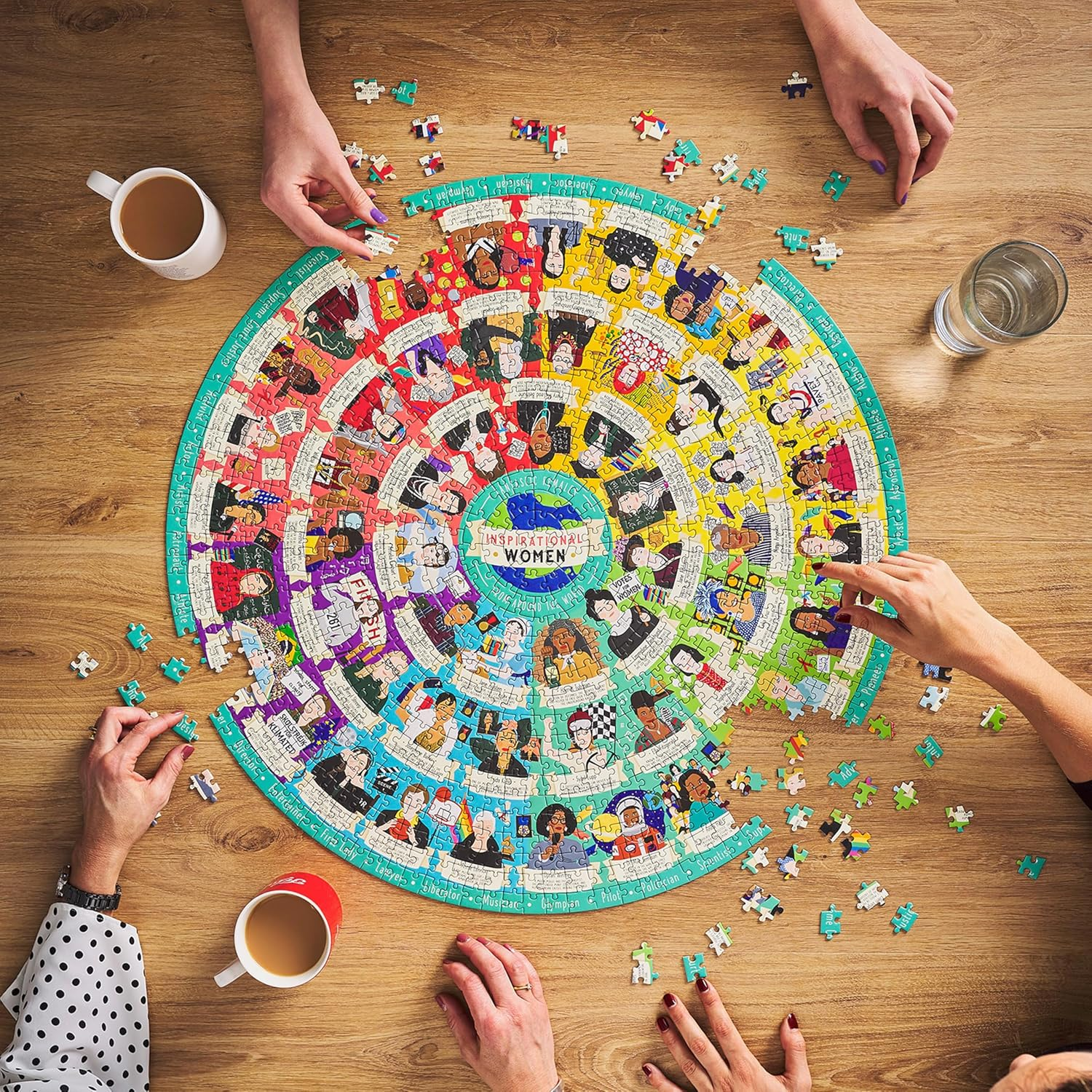 Inspirational Women 1000 Piece Jigsaw Puzzle