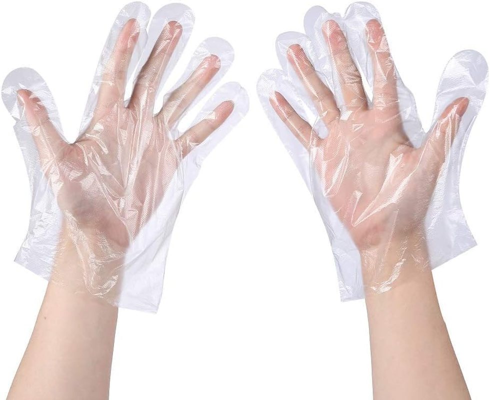 Lylac Disposable Plastic Gloves 100-Pieces image number 1