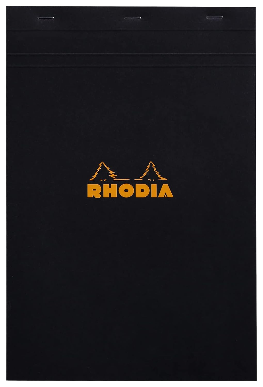 Rhodia 192009C - Stapled Notepad N&deg;19 Black - A4+ - Small Squares - 80 Detachable Sheets - 80G Clairefontaine Paper - Soft, Resistant and Waterproof Coated Card Cover - Basics image number 5