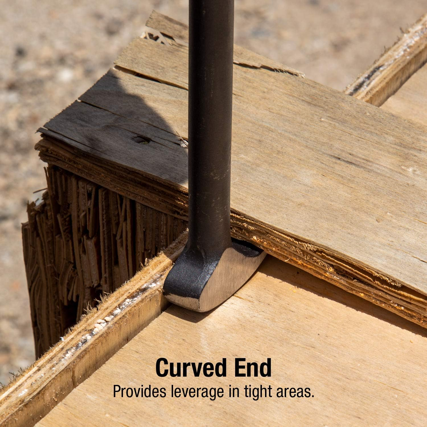 SUNEX TOOLS 9804 Rolling Head Pry Bar Set, 6-Inch - 20-Inch, 4-Piece image number 2