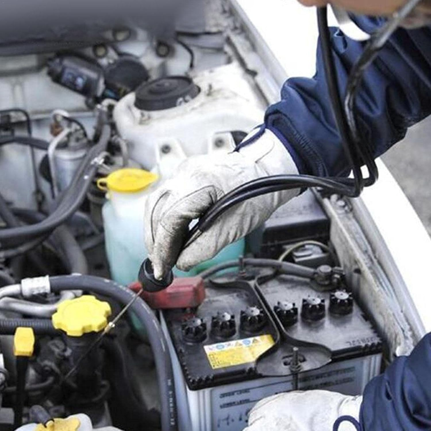 Car Engine Stethoscope | Noise Checking Vehicle Tools - Diagnostic Detector Tool Compatible with Automotive, Car, Lawnmower, Small & Big Internal/External image number 2