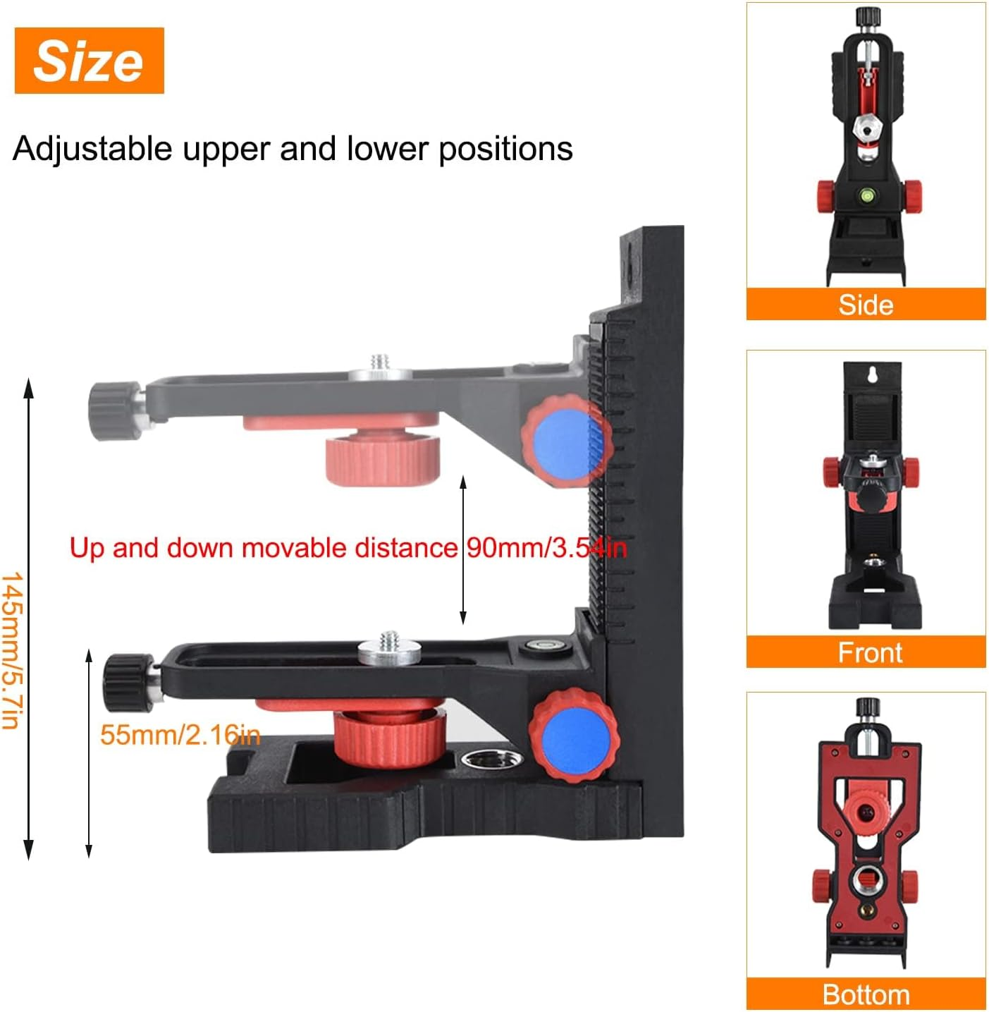 Laser Mount, Laser Mount, Multifunctional, Laser Tripod Strong Magnetic Adjustable, for Bosch Tripod image number 4