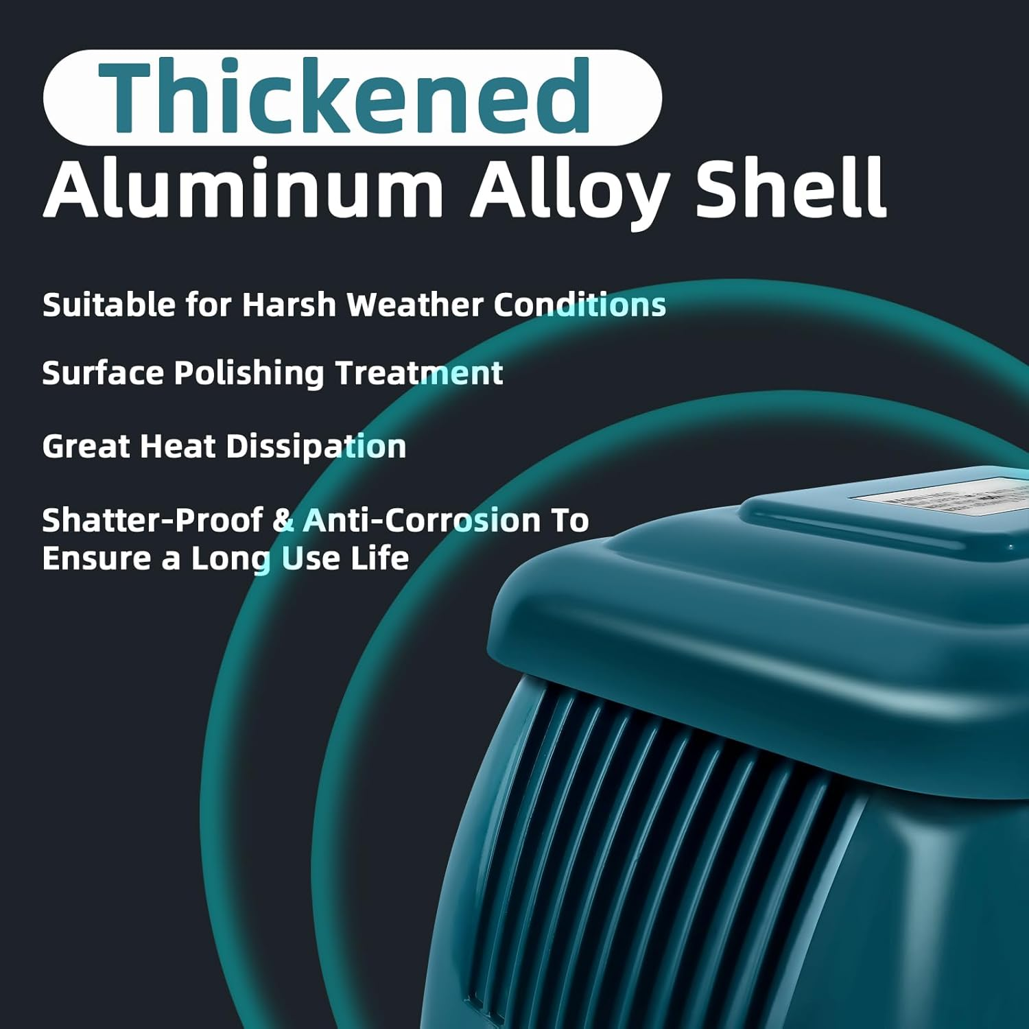 85L Septic Linear Air Pump W/Timer, Pond Aerator Septic Tank System Air Pump Outdoor, Koi Pond Hydroponic Air Pump for Ponds, Aquariums, Waste Treatment, Fish Farm, Seafood Restaurant image number 5