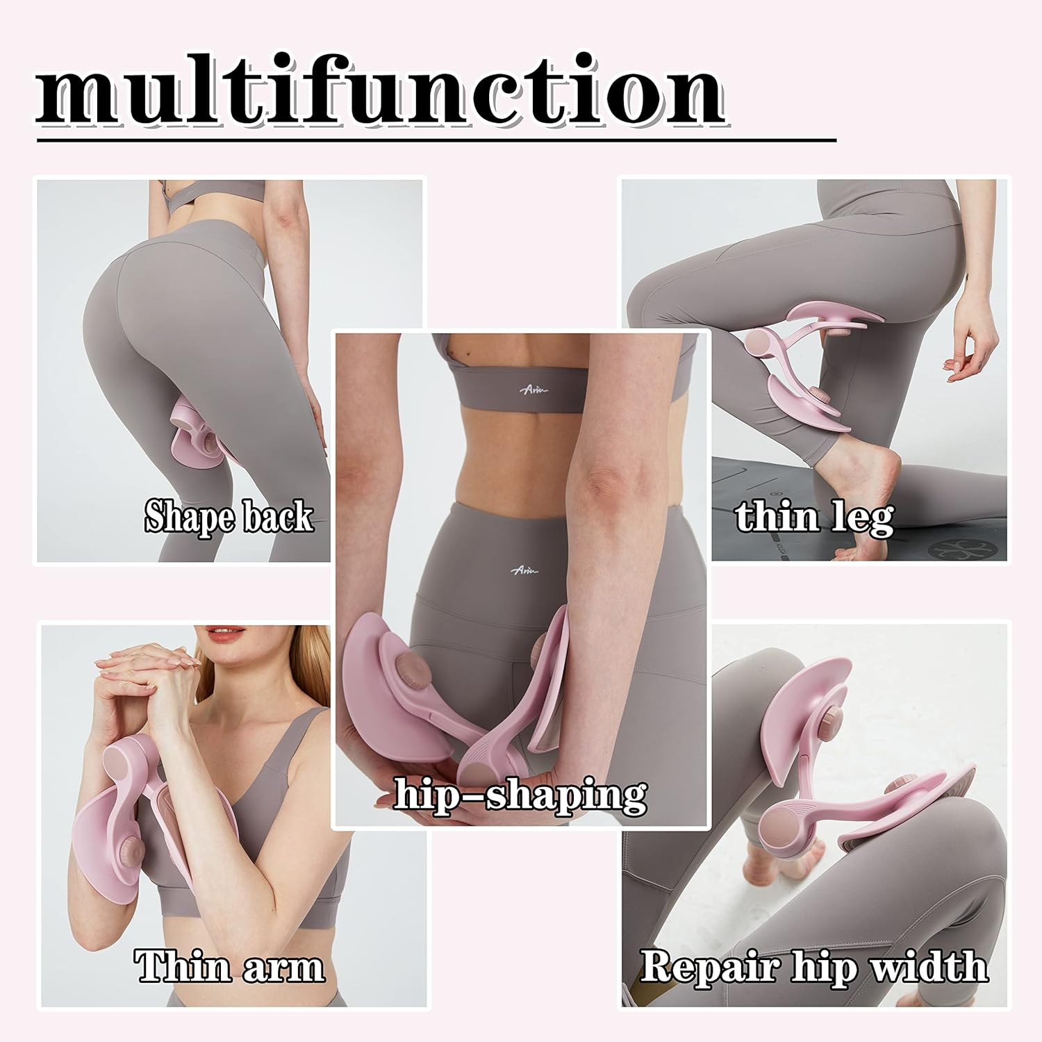Kegel Sports Products/Female Thigh Master/Thigh Trainer/Pelvic Floor Muscle Trainer/Inner Thigh Toner/Postpartum image number 2