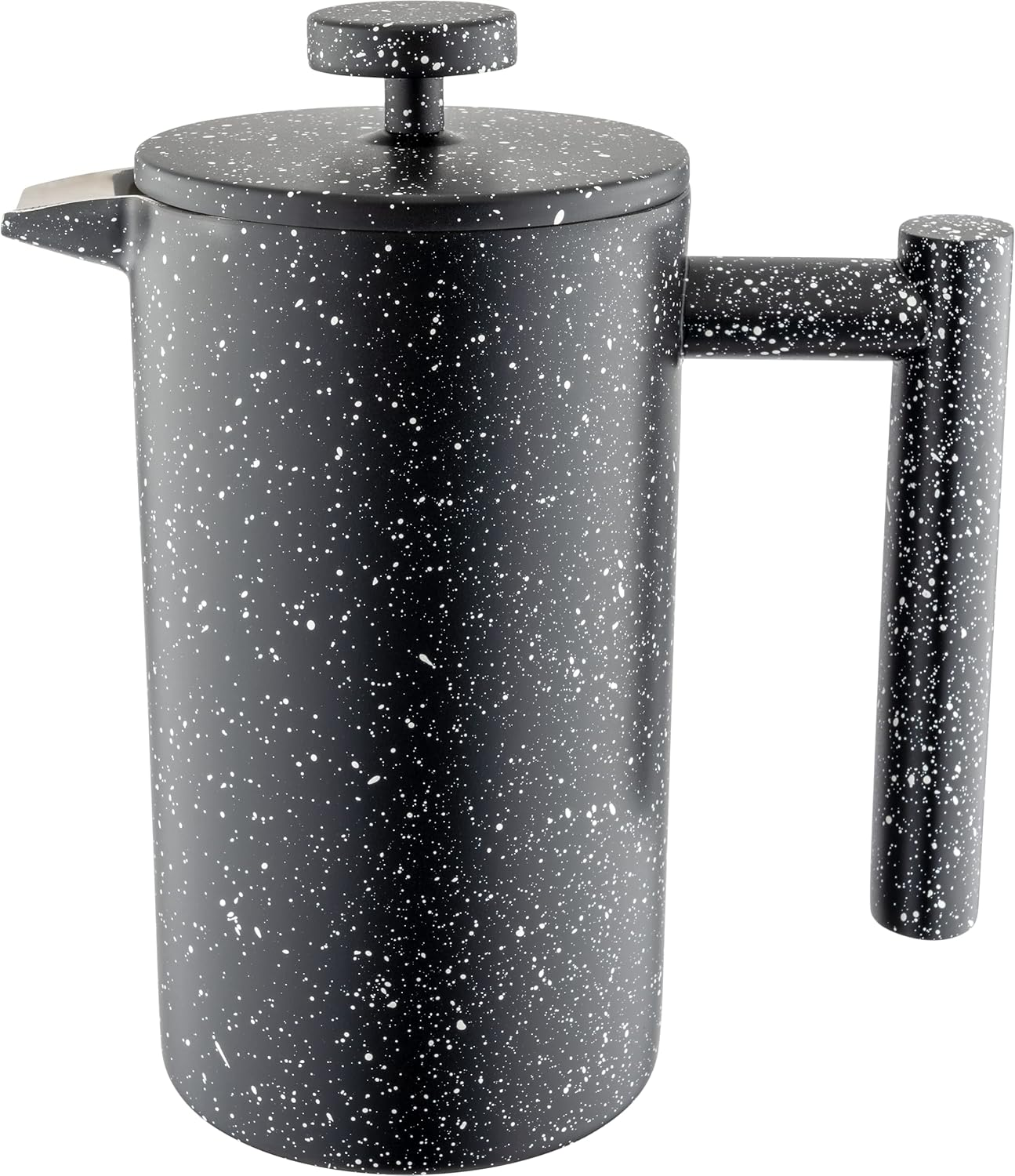 Caf&eacute; Ol&eacute; CFD Granite Cafeti&egrave;re, 18/10 Stainless Steel Double Wall Body and Mesh Filter, Black Granite Effect Finish, 350Ml (3 Espresso Cups or 1 Mug) image number 6