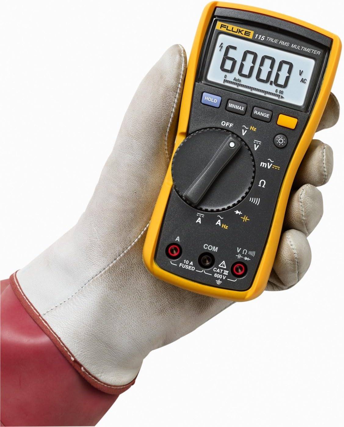 Fluke 115 Compact True-Rms Digital Multimeter image number 1