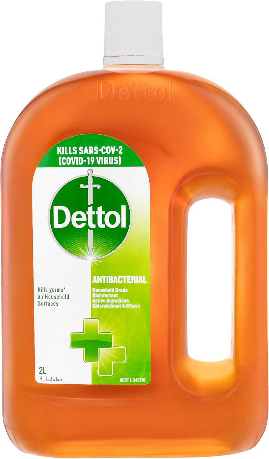 Dettol Antibacterial Household Grade Disinfectant 2L (Pack of 2) image number 4