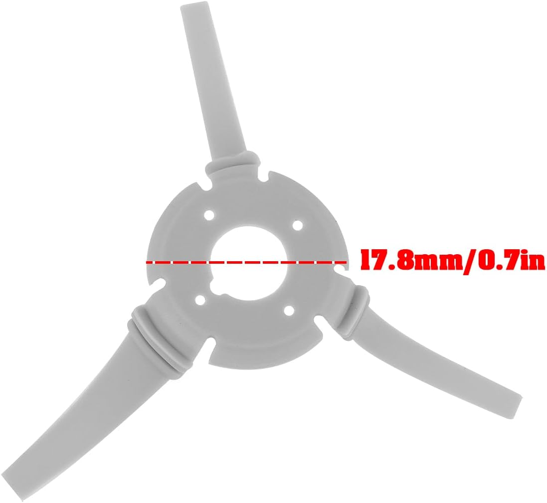 Ecsing 2 Pcs Gimbal Damping Absorber Mounts (Left 3-Hole, Right 4-Hole) Compatible with DJI Mini 4 Pro
