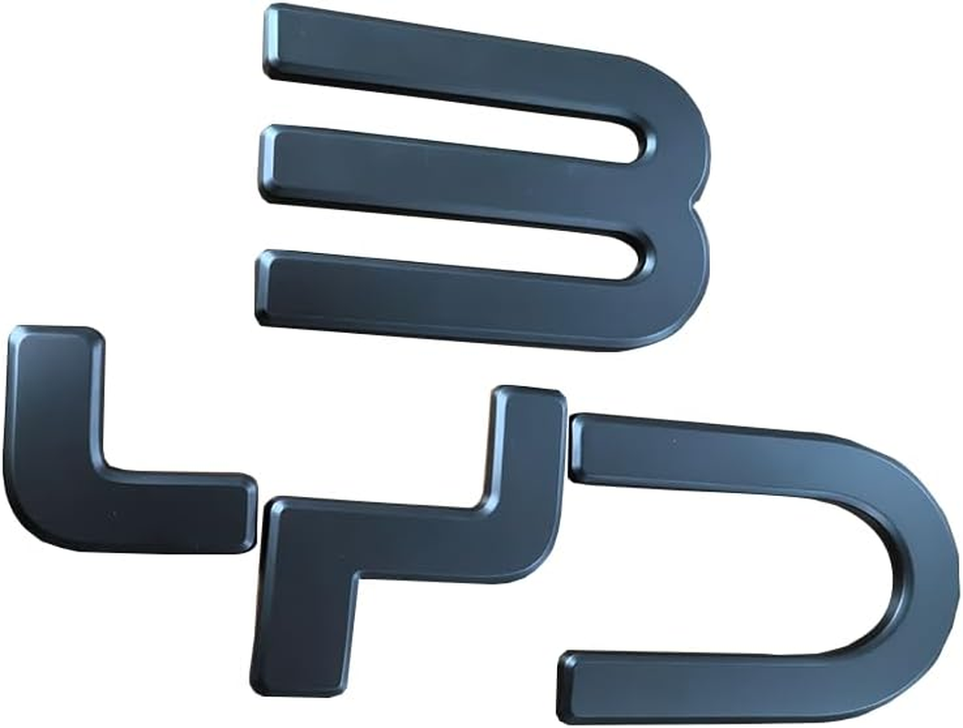 Fits BYD Shark ABS Plastic Front Emblem Blackout Overlay, Matte Black/Glossy Black/Carbon Fiber Texture, 3 Colors Available, Decorative Cover (Bright Black)