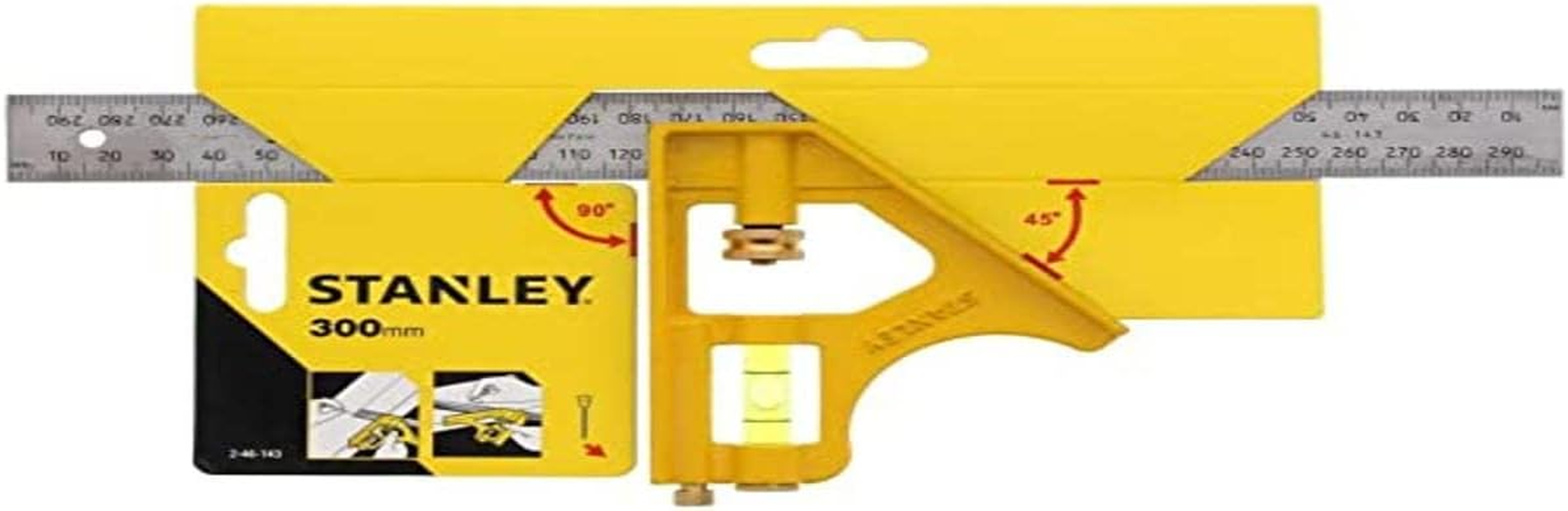 STANLEY 2-46-143 Contractor Grade Combination Square, 300 Mm image number 3