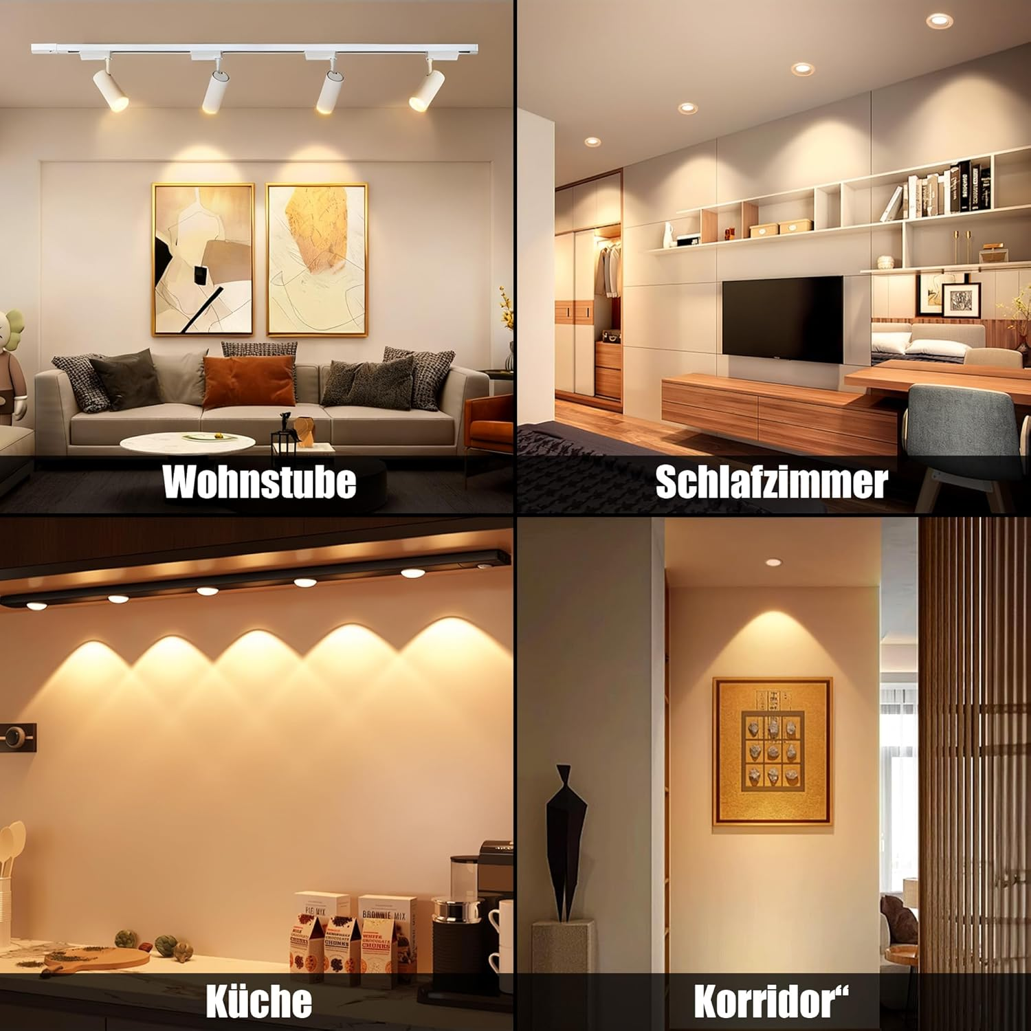 Elalove Halogen Bulbs MR16 GU5.3 12V 20W Pack of 6 High Brightness Long Life Energy Saving High Temperature Halogen Lamp Compatible with Various Scenarios Warm and Cool White image number 6