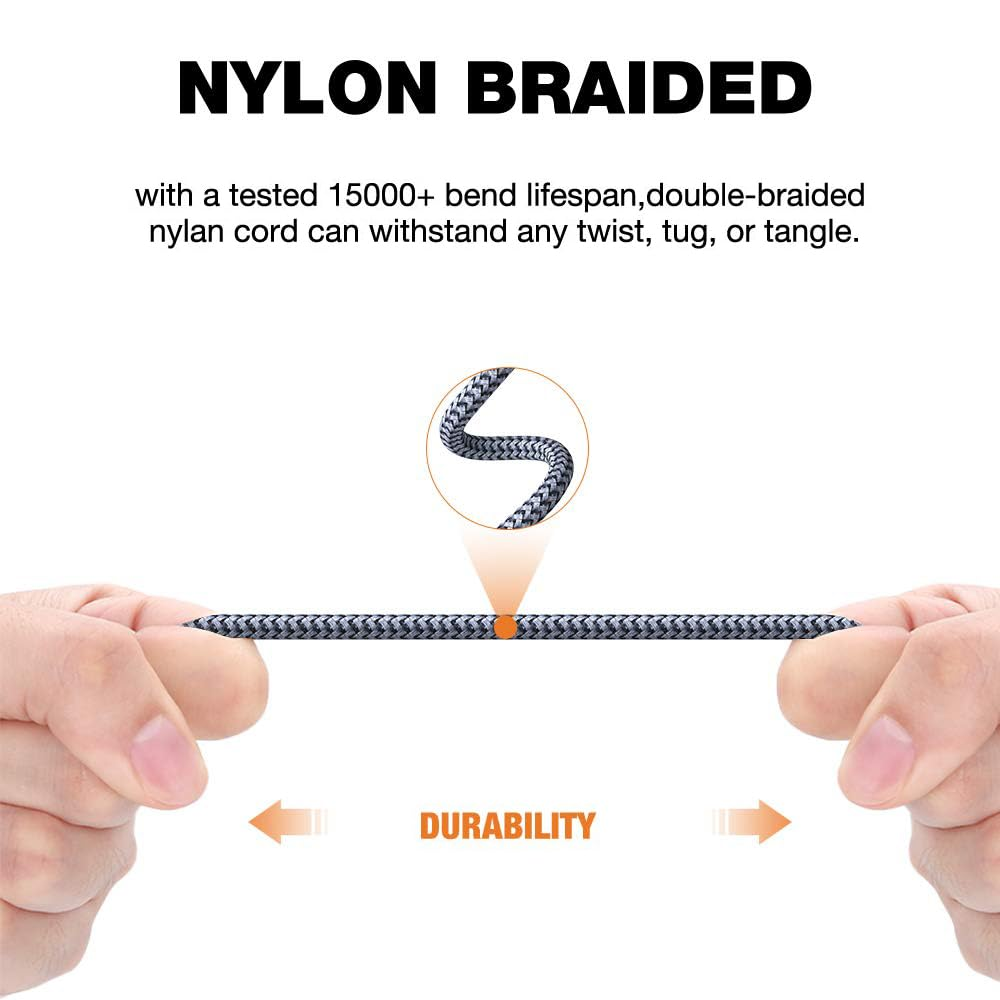 RIKSION RCA Cable,1.8M/6Ft 2RCA Male to 2RCA Male Stereo Audio Cables Shielded Braided RCA Stereo Cable for Home Theater, HDTV, Amplifiers, Hi-Fi Systems, Car Audio, Speakers-2Pack image number 6