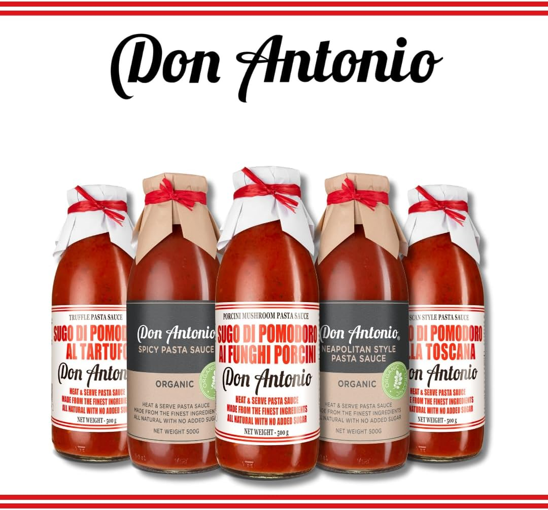Don Antonio Porcini Mushroom Pasta Sauce 500 G