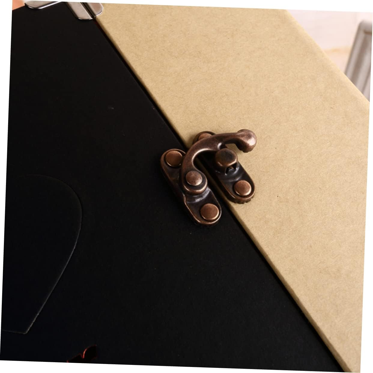 DIY Scrapbook Memory Album Double Heart Design High Capacity for Photos for Special Moments for Weddings Anniversaries and Valentine Day image number 1