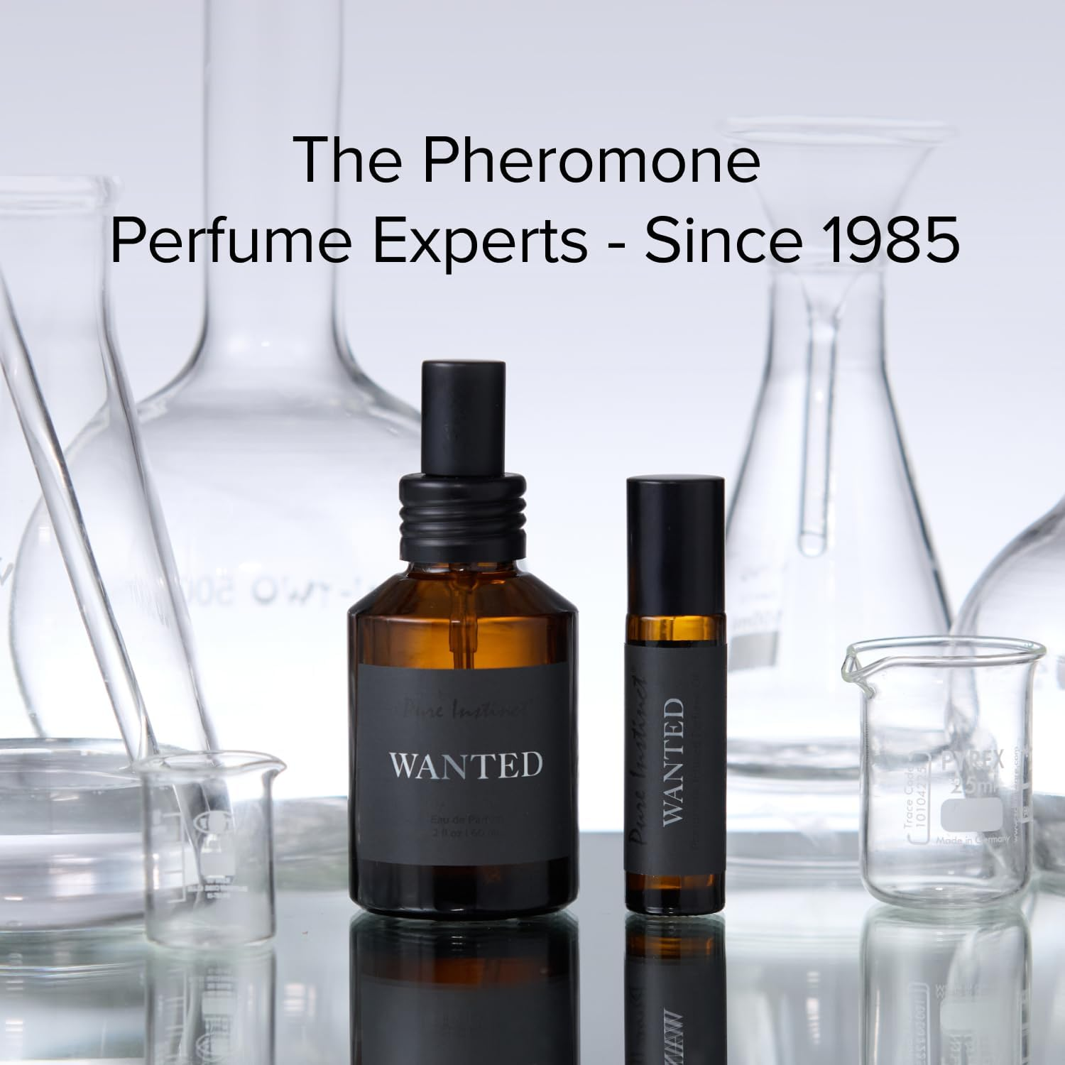 Pure Instinct WANTED the Original Pheromone Infused Essential Oil Roll-On Perfume Cologne - Men'S Collection - 0.34 Fl Oz/10.2Ml TSA Ready image number 1