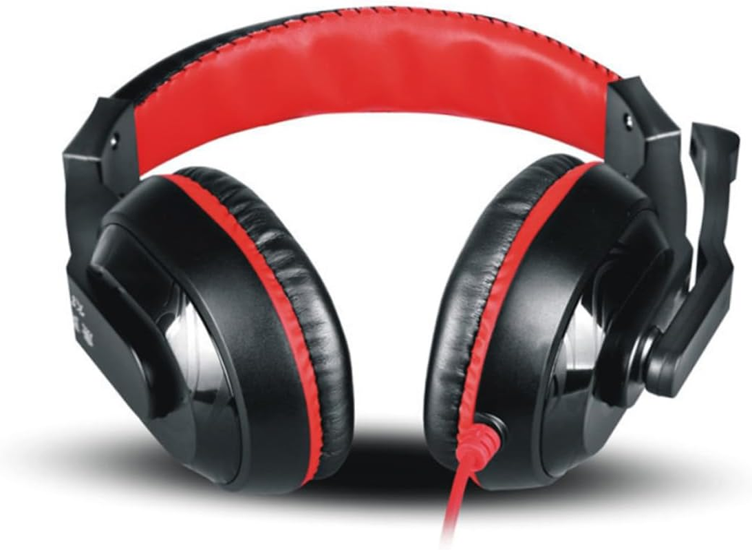 HOLIDYOYO Wired Pc Headphones Noise-Canceling Microphone, Over-The-Head Stereo Headset for Gaming and Multimedia Use, Compatible Laptop and Computer, Comfortable Adjustable Design Random Color image number 2