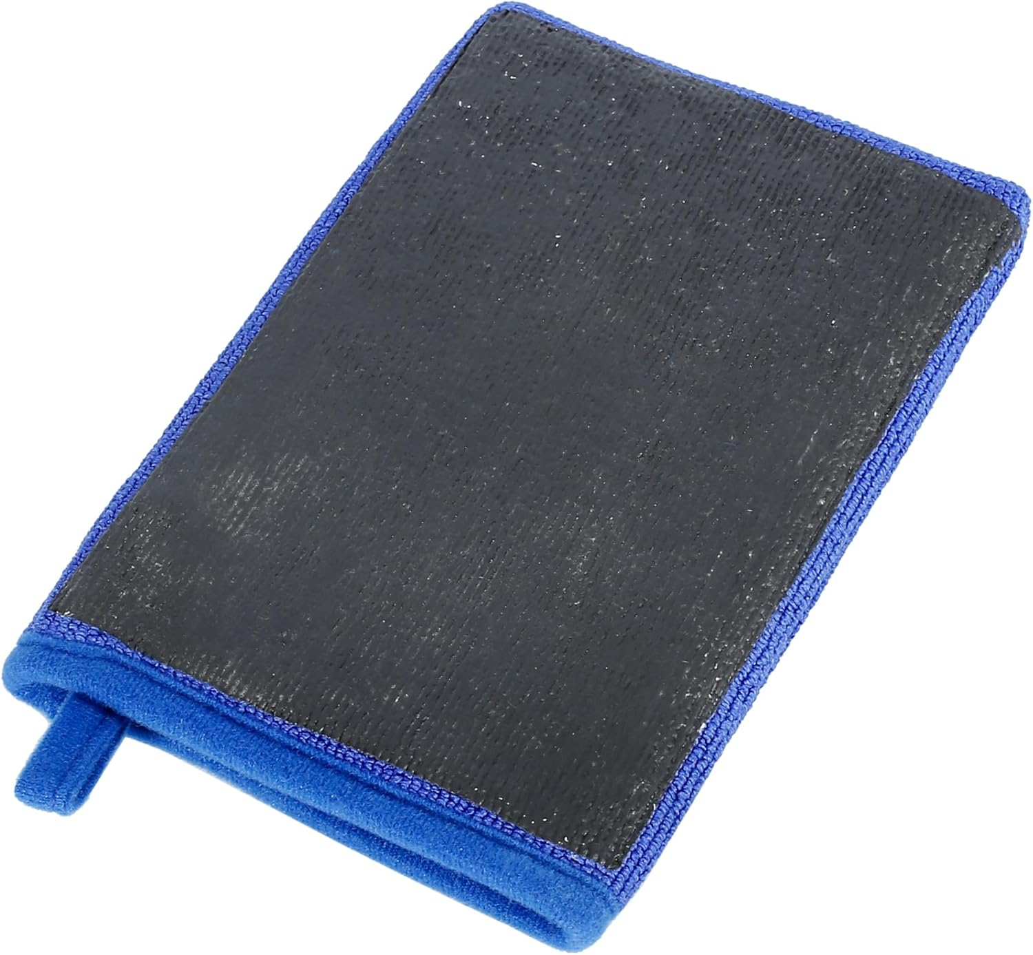 X AUTOHAUX Automotive Clay Mitt Glove Detailing Cleaning Wash Mitt Blue 21X14Cm image number 2