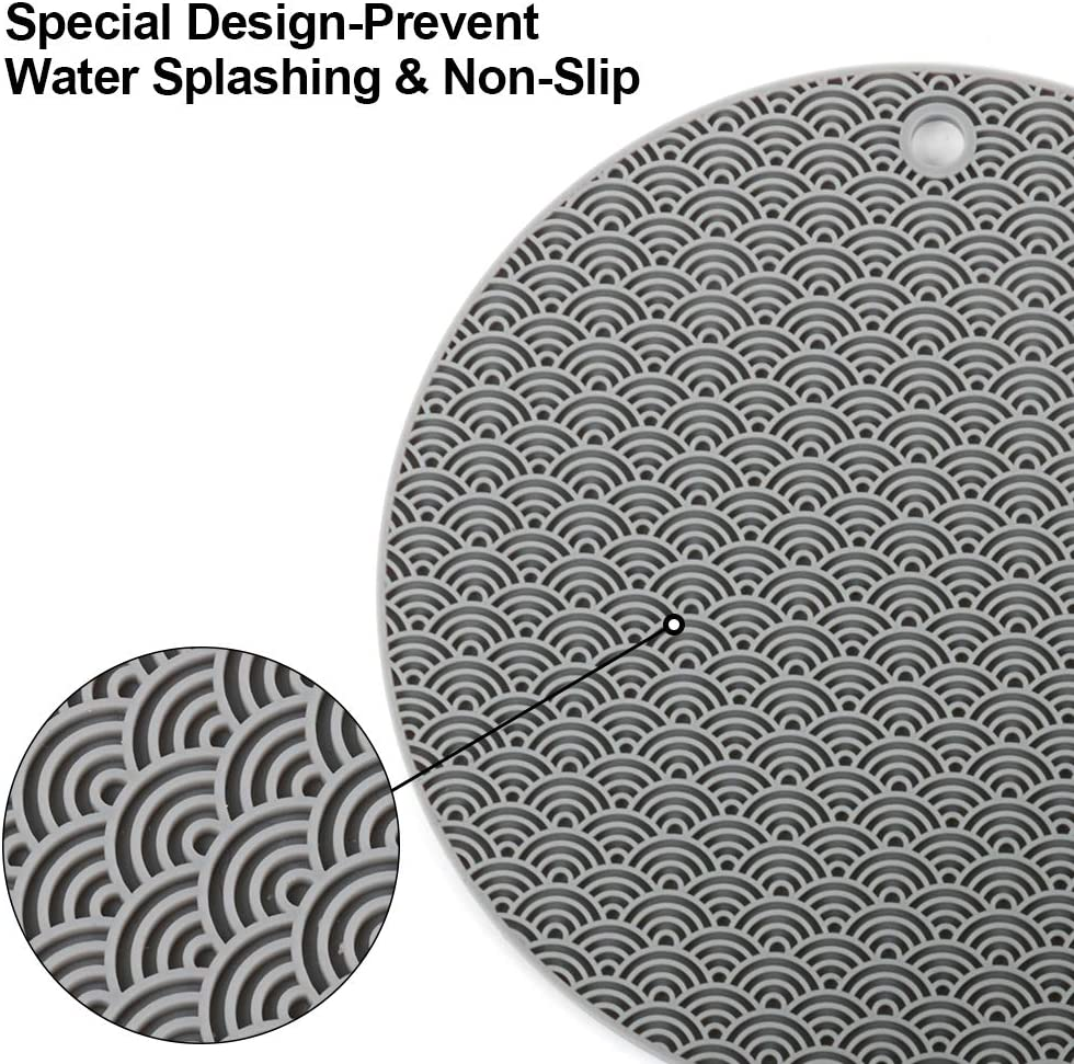 Bread Basics Silicone Baking Mat for Dutch Oven Bread Baking,Eco-Friendly Dough Drop/Dough Bread Sling Baking Mat,Long Handles for Gentler, Safer & Easier Transfer of Dough image number 2