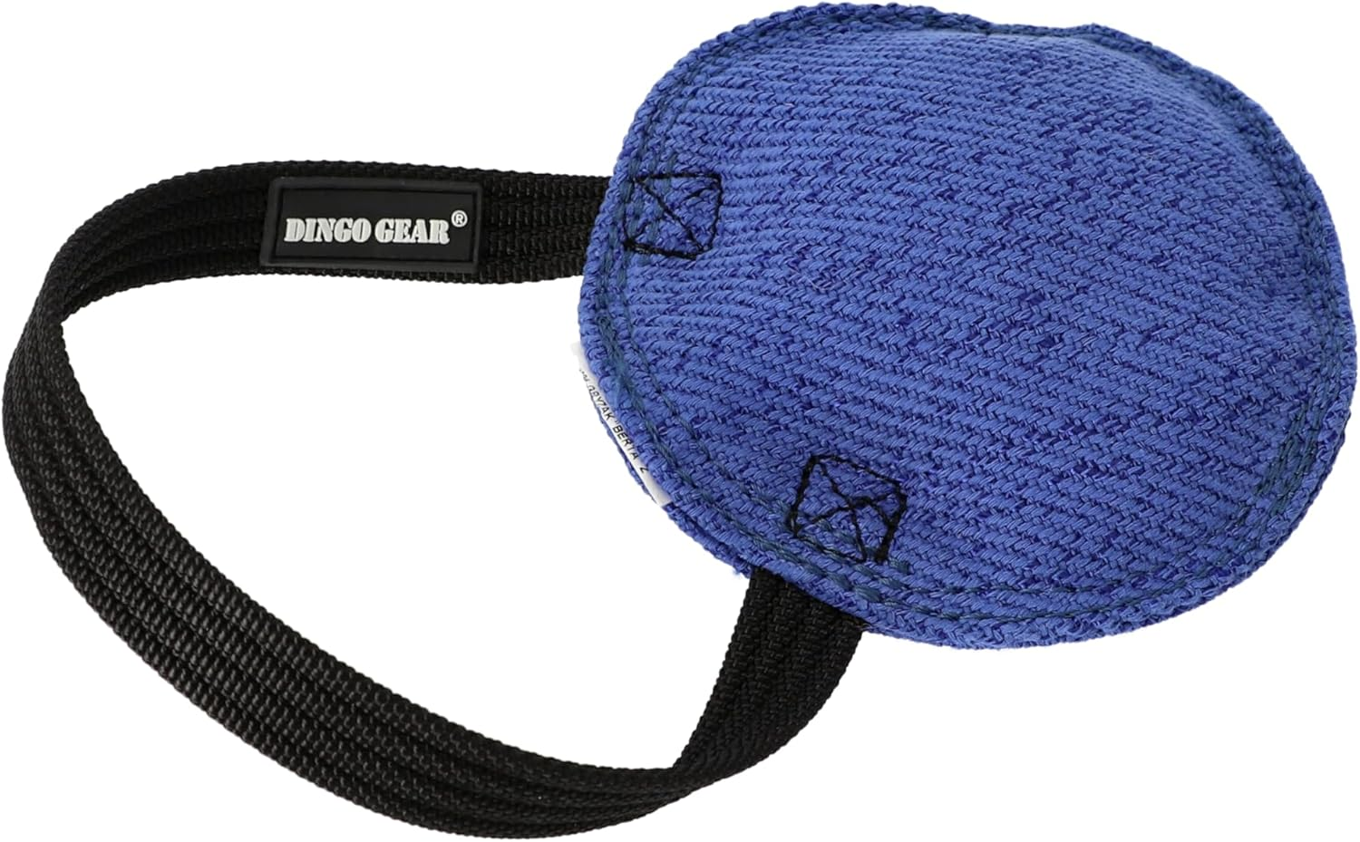 Dingo Gear Berta Nylcot Bite Tug for the Dog Training K9 Dog Sports IGP Play Tug of War S00097, Blue, 0.45 Kg