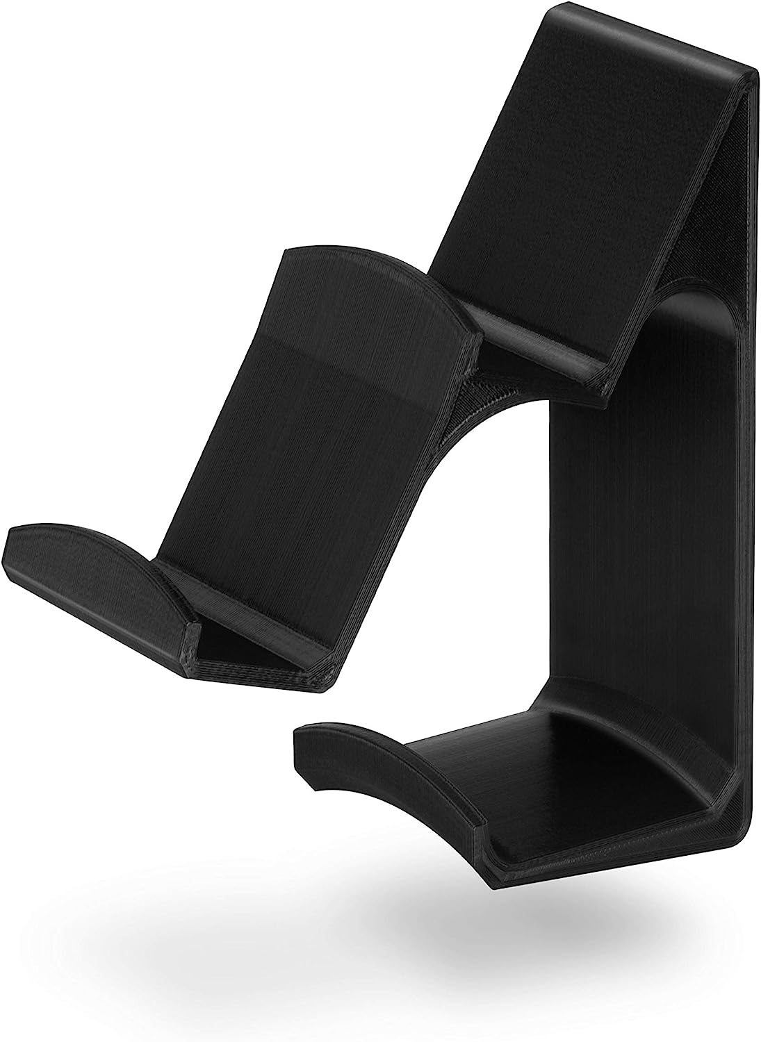 The Uberatlas Dual Game Controller & Headphone Stand Wall Mount Holder for Xbox ONE, Series X, PS5, PS4, PS3, Switch, STEELSERIES Gamepad & More, Stay Organized No Screws, by Brainwavz - Uberatlas image number 4