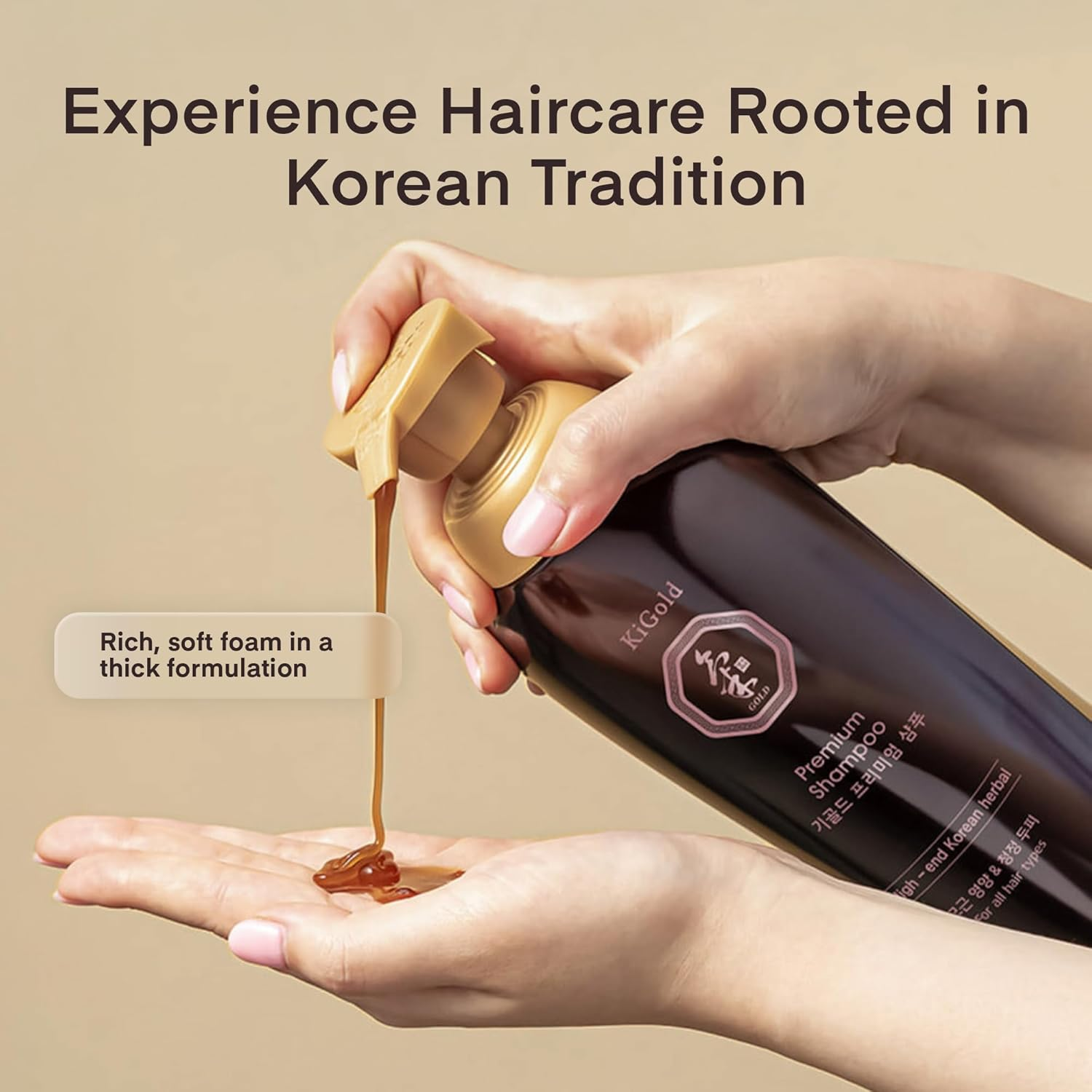 [DAENG GI MEO RI] Ki Gold Premium Shampoo 500Ml/Anti Hair Loss Scalp Protection Natural Medicinal Herbal Shampoo image number 1