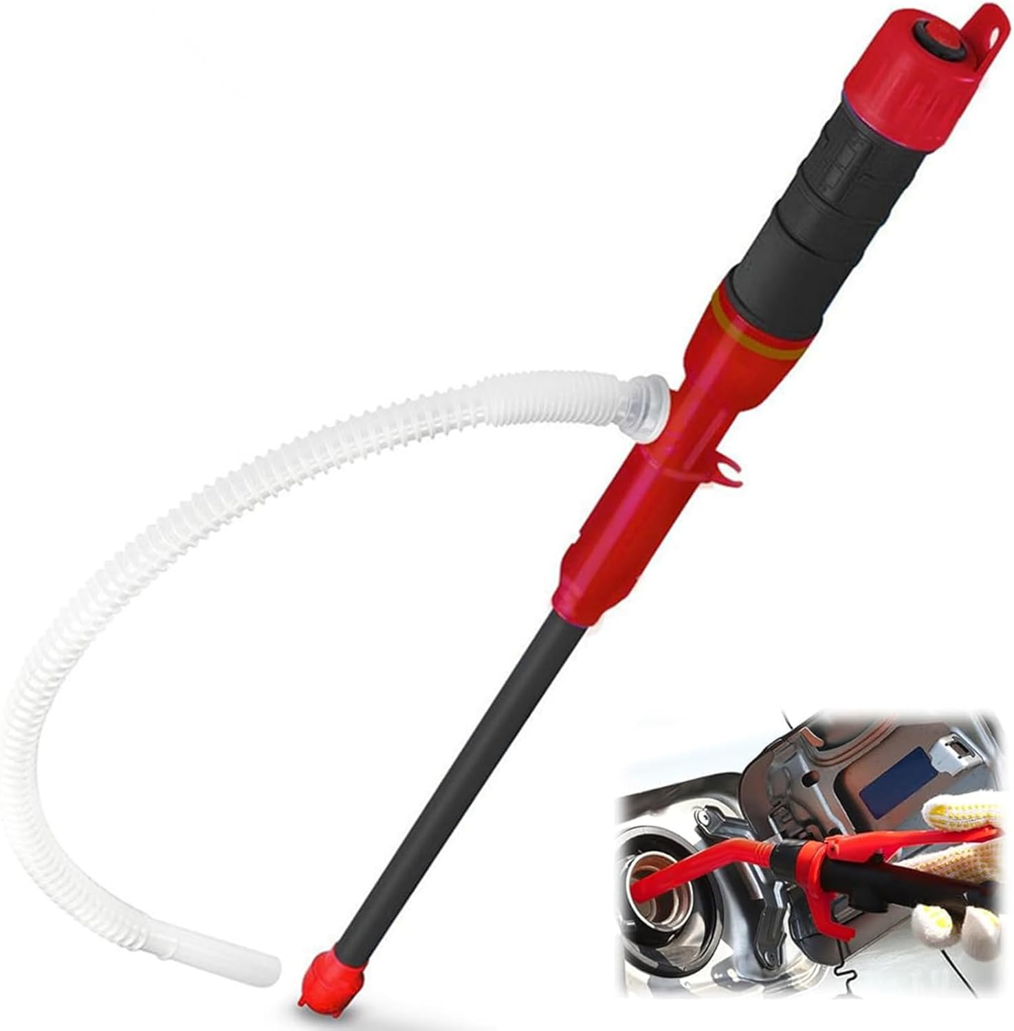 Portable Power Battery Pump, Water&Fuel Transfer Pump up to 2.2 GPM, Battery Operated Liquid Transfer Pump for Gasoline Diesel Oil Fish Tank image number 5