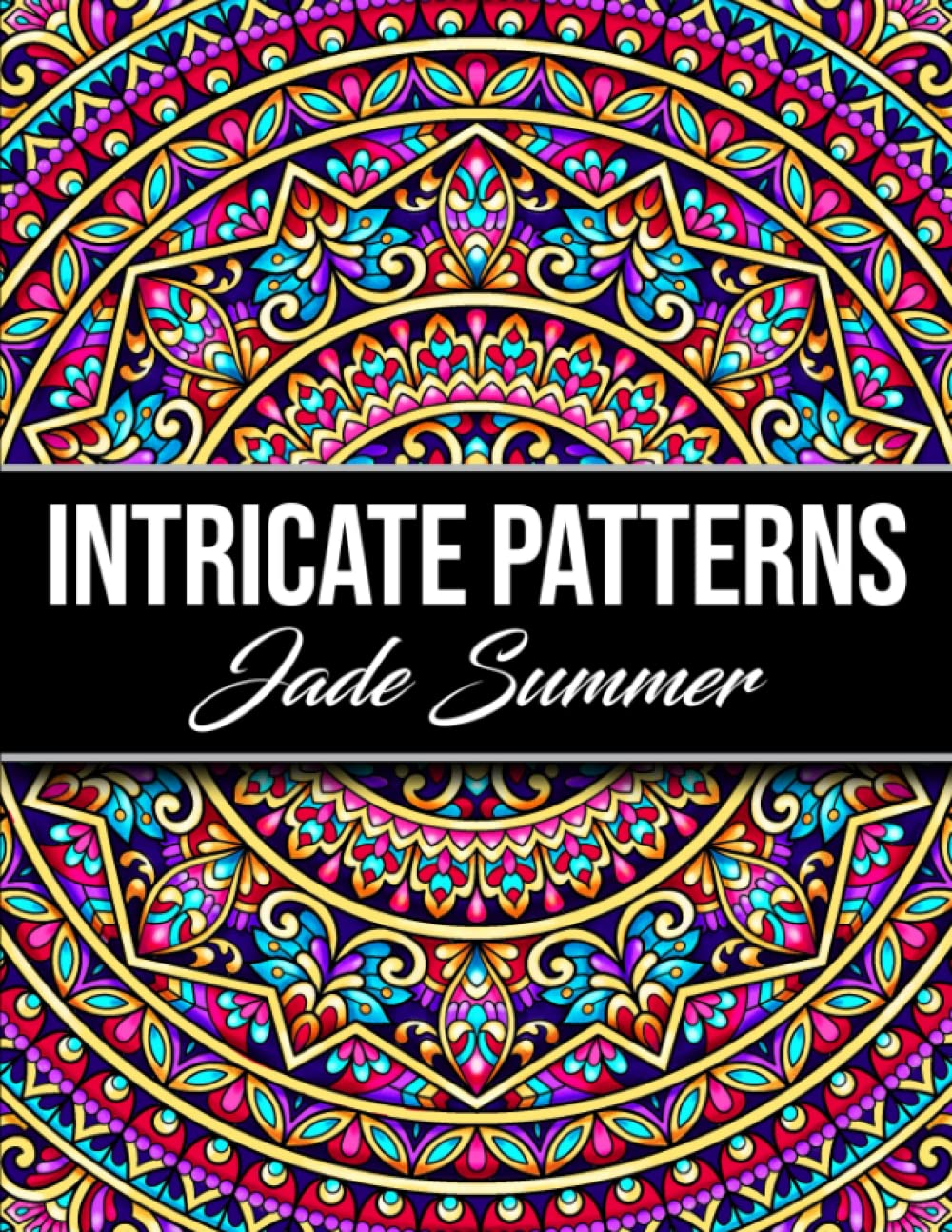 Intricate Patterns: an Adult Coloring Book with 50 Detailed Pattern Designs for Relaxation and Stress Relief image number 5