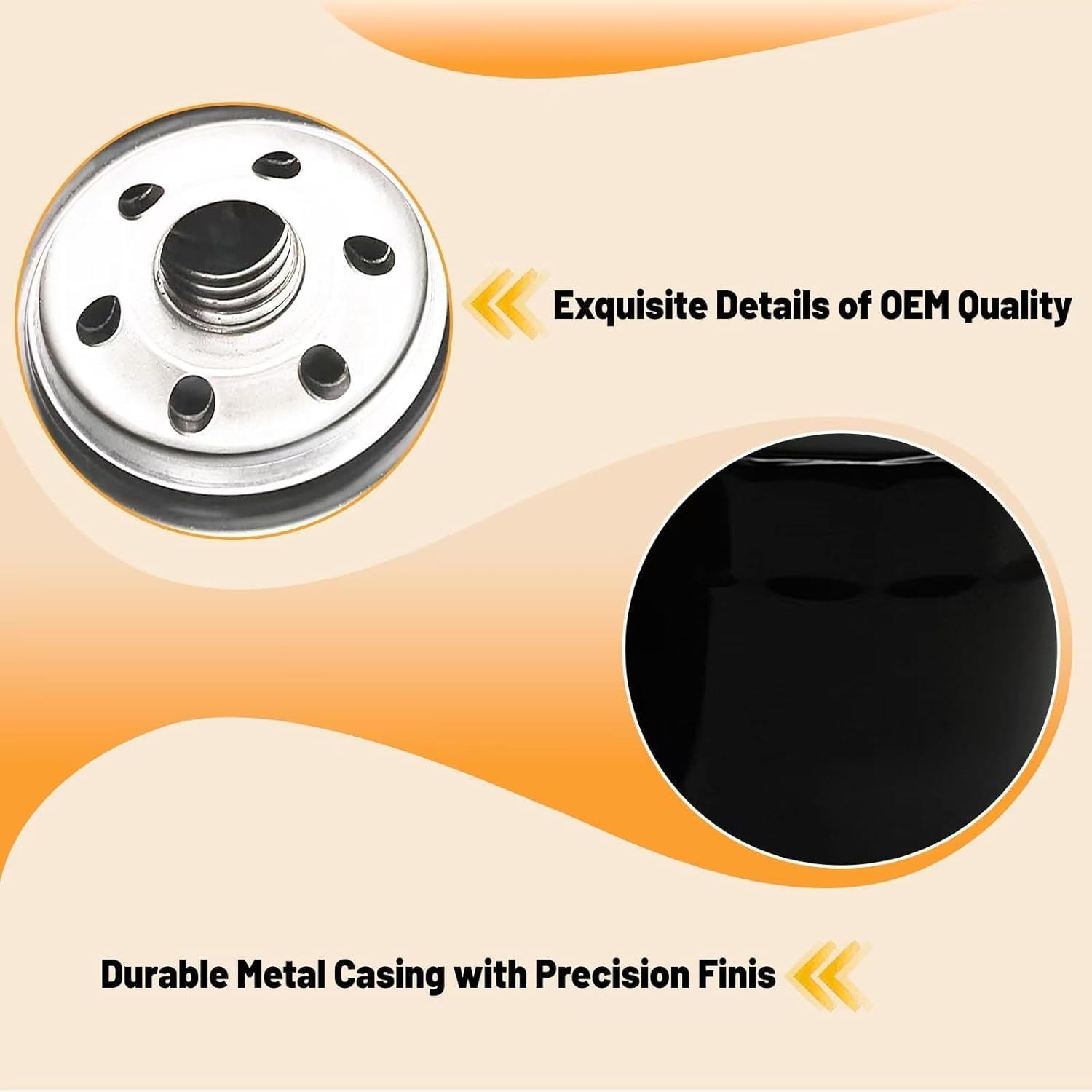 Chikia Hisun Axis Oil Filter Replacement for Hisun UTV ATV 400 500 700 250 450 550 750 Sector Vector Coleman,Massimo,Bennche,Cub Cadet 503-01156,BMS Ranch Pony Stallion 500 600 image number 6