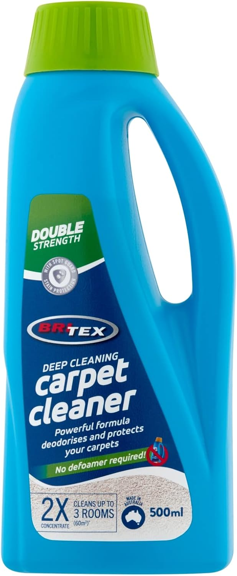 Britex Deep Cleaning Carpet Cleaner - 500Ml Concentrated Low Foaming Formula with Spotguard&reg; Stain Protection image number 1
