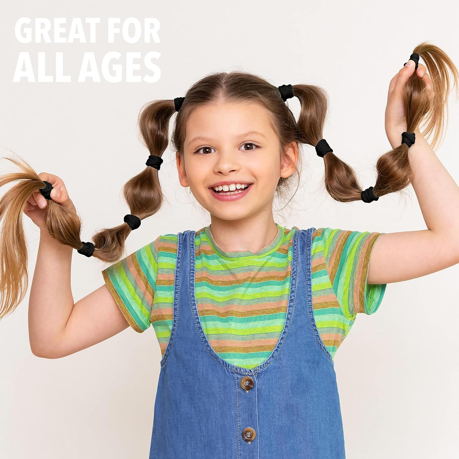 Pack of 50 4 Cm Hair Bobbles for Women, 10 Pack Crystal Flower Hair Pins, Rhinestone Hair Clips, Stretch, Ponytail Holder, Headband, Hair Bobbles for Bride, Wedding, Women, Hair Accessories