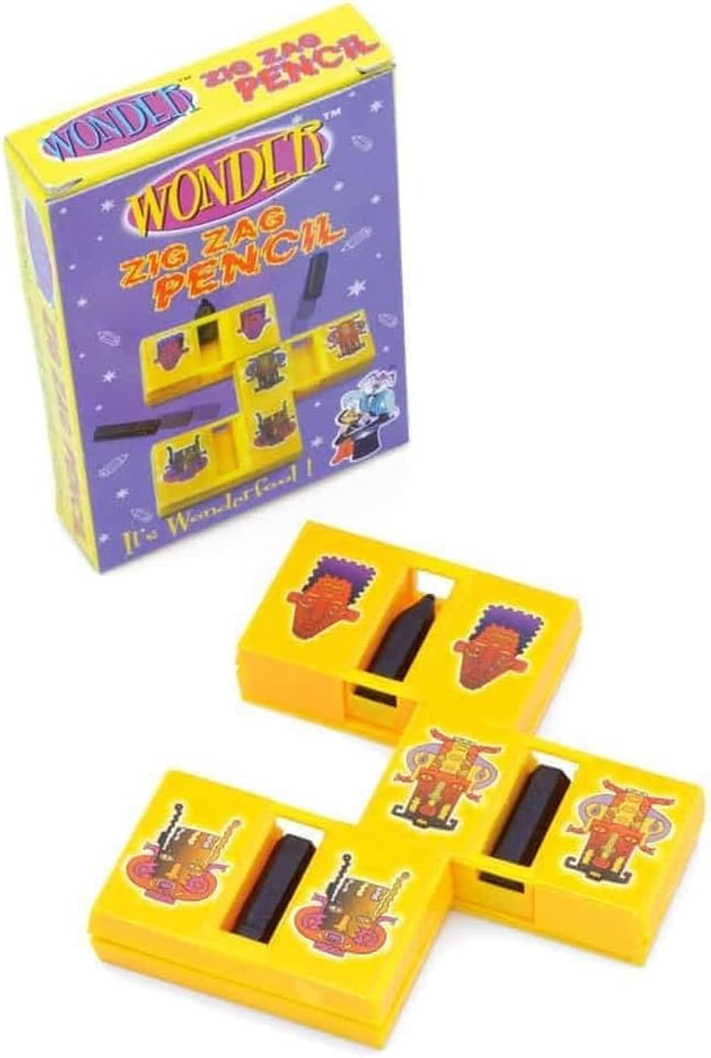 Milesmagic Magician'S Zig Zag Pencil | Close up Classic Cut & Restore Gimmick | Real Magic Trick for Kids Show, Street, or Stage Performance image number 2